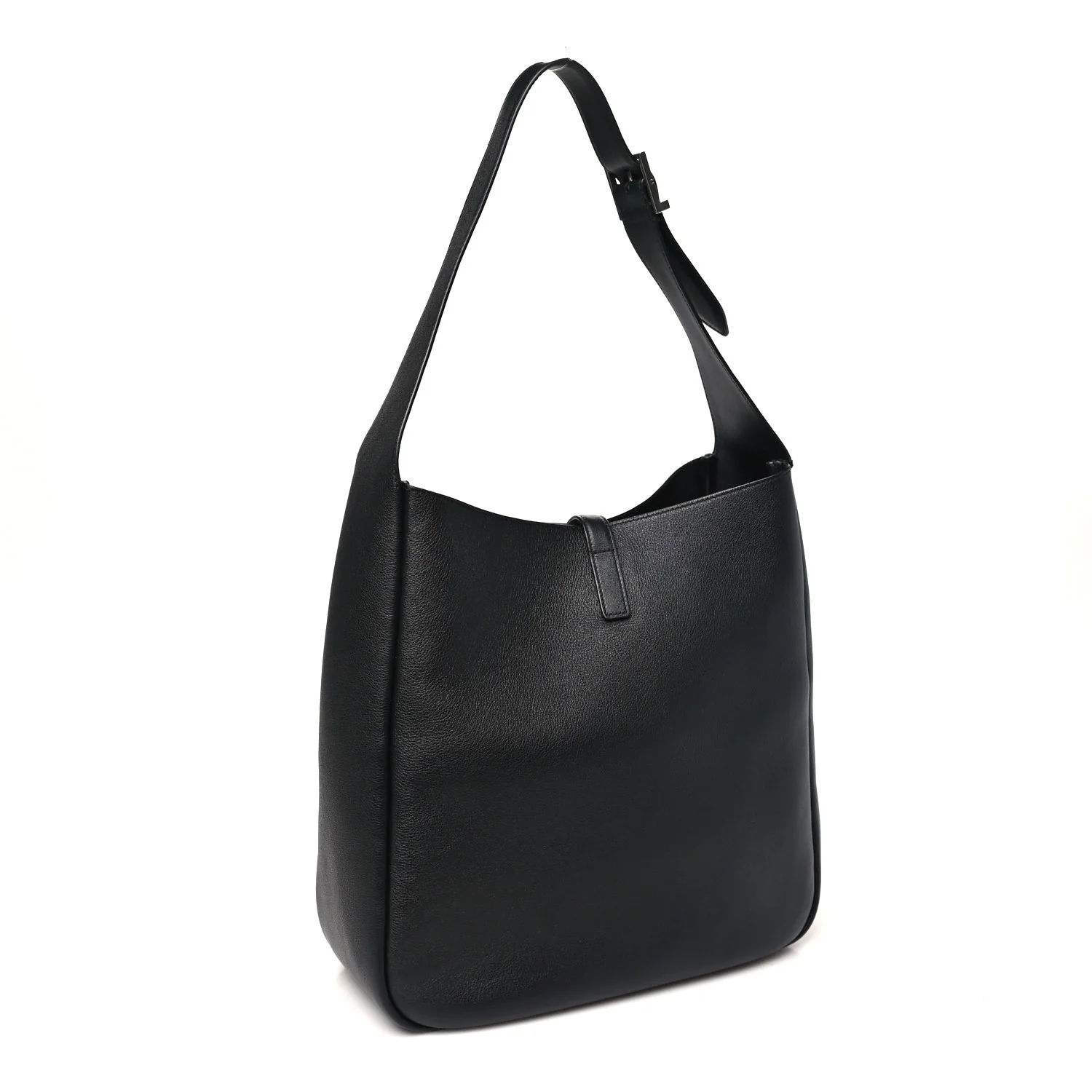 Supple Calfskin Large Le 5 A 7 Soft Hobo Black - Image 3