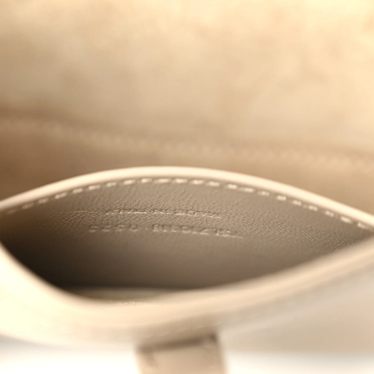 Vegetable Le 5 A 7 Mini Hobo Dark Beige - Image 7