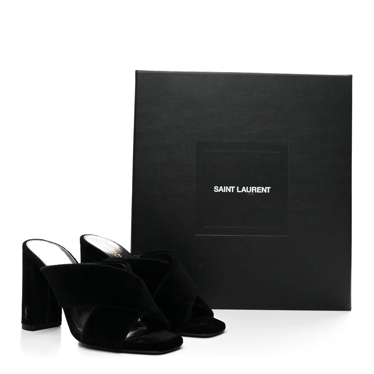 Velvet LouLou Mules 36 Black - Image 9