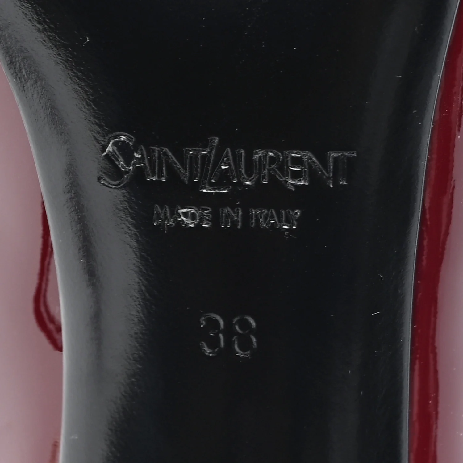 Vernice Seta Soft Norma 90 Pumps 38 Grenat - Image 7