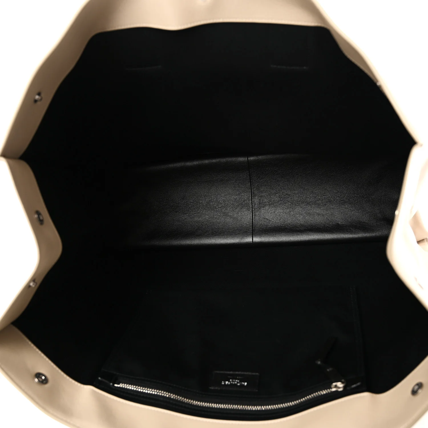 Vitello Large Rive Gauche Tote Sea Salt - Image 5