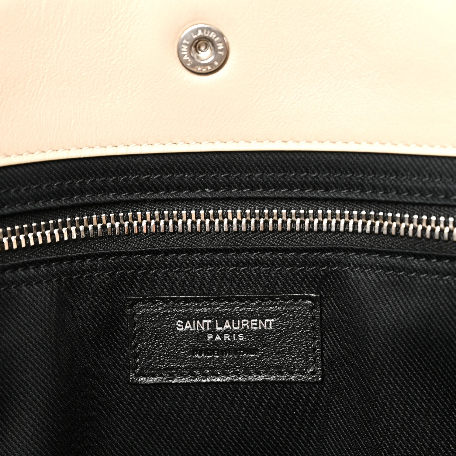 Vitello Large Rive Gauche Tote Sea Salt - Image 6