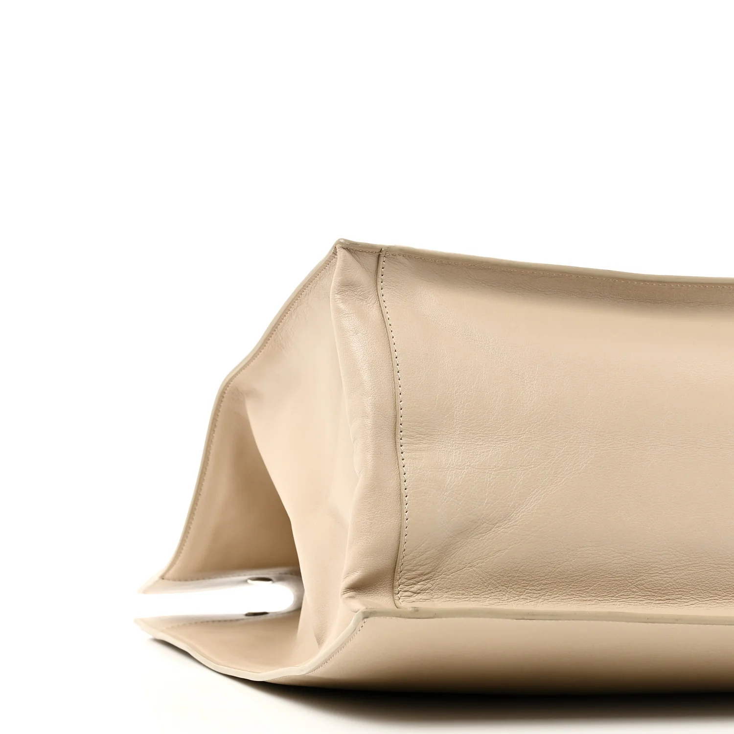 Vitello Large Rive Gauche Tote Sea Salt - Image 9