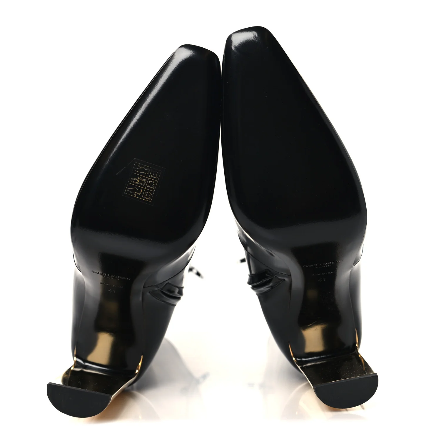 Vitello Marilyn Auteuil 105 Knee High Zip Boots 41 Black - Image 5