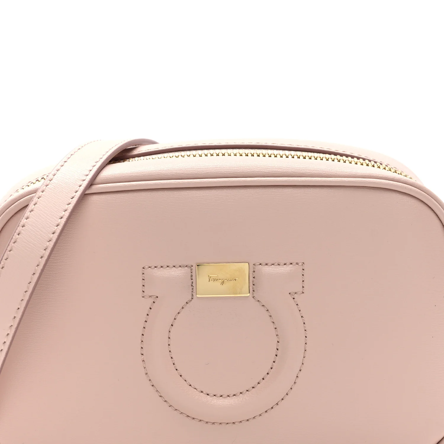 Calfskin City Goncho Crossbody Camera Bag BonBon - Image 6
