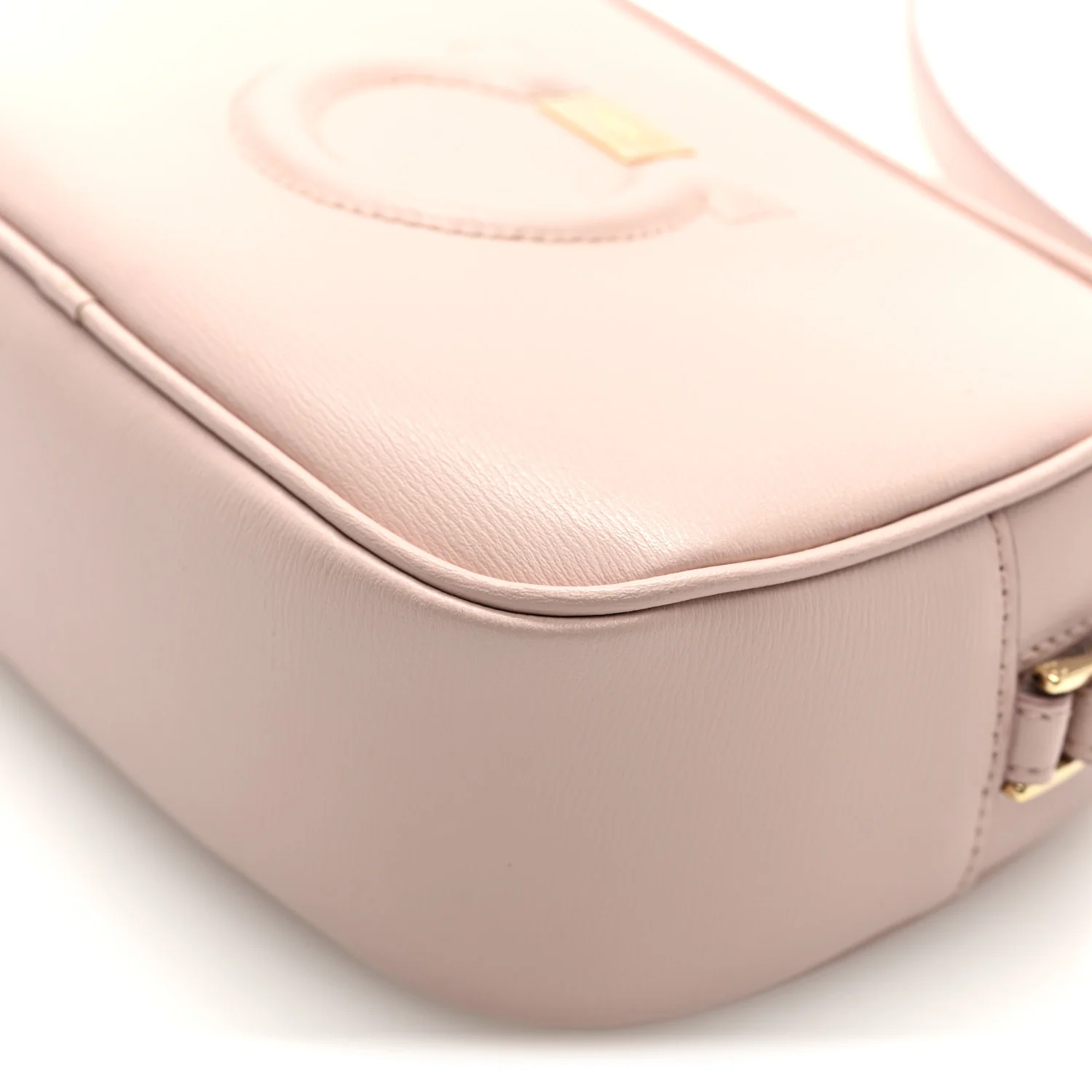 Calfskin City Goncho Crossbody Camera Bag BonBon - Image 8