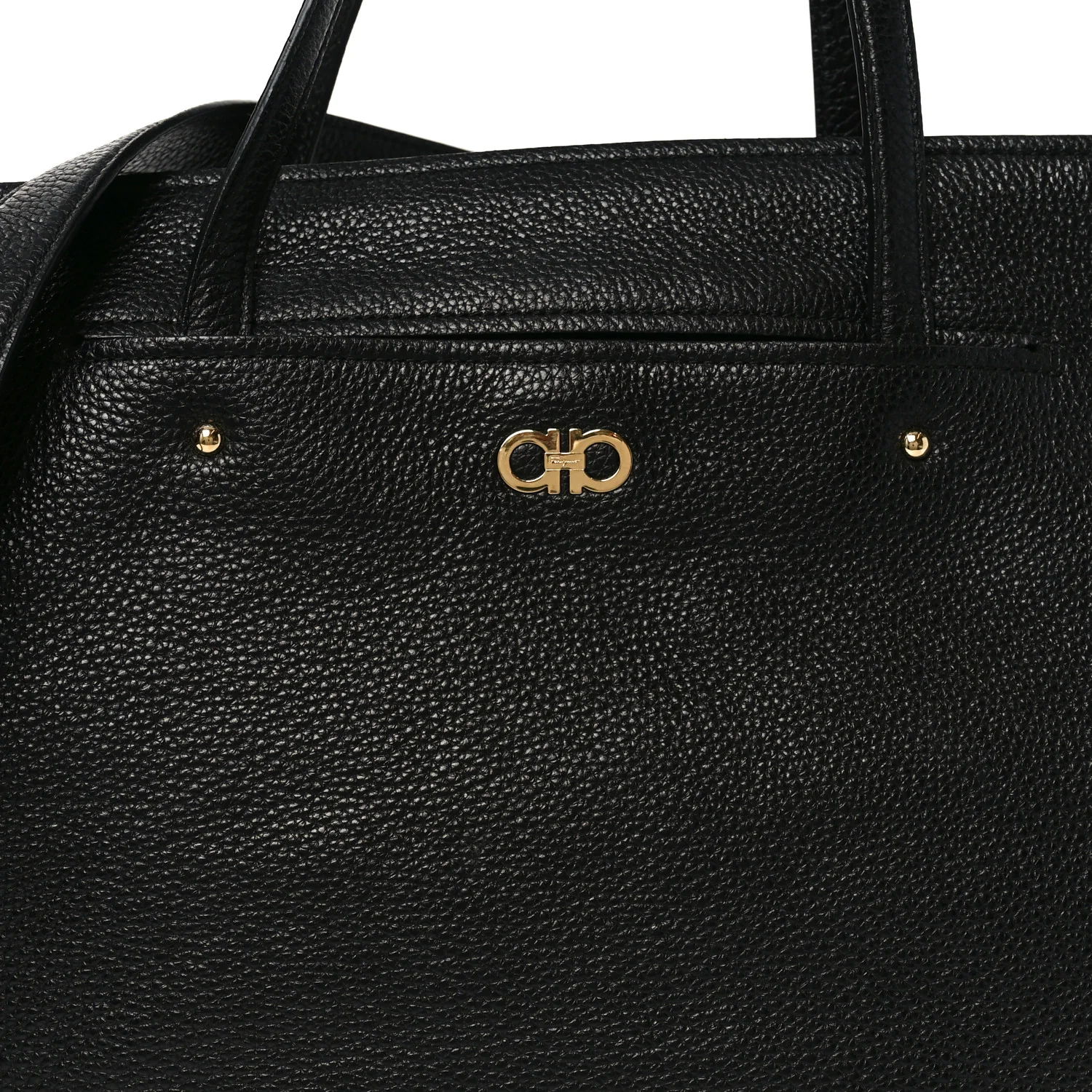 Calfskin Large Mika Tote Black - Image 7