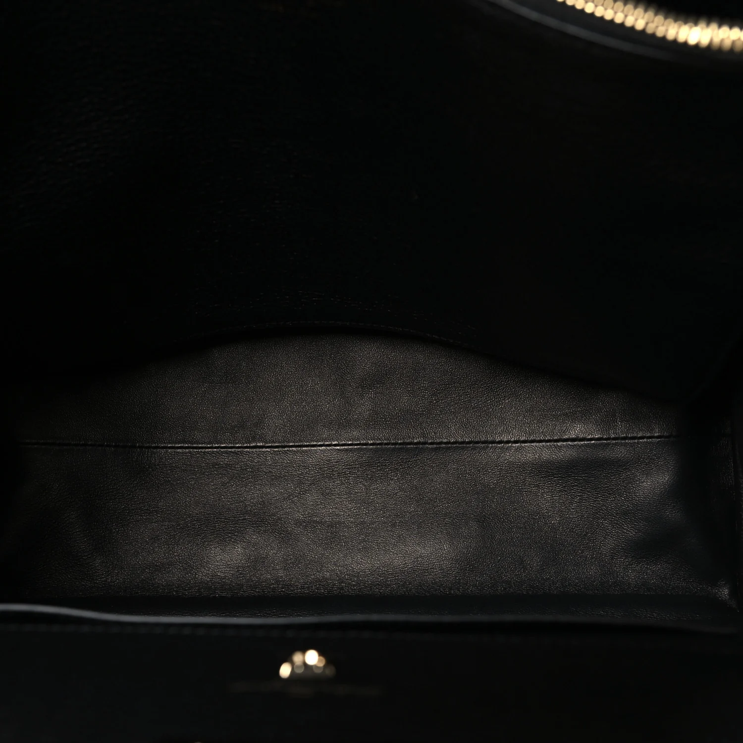 Calfskin Large Studio Bag Black - Image 6