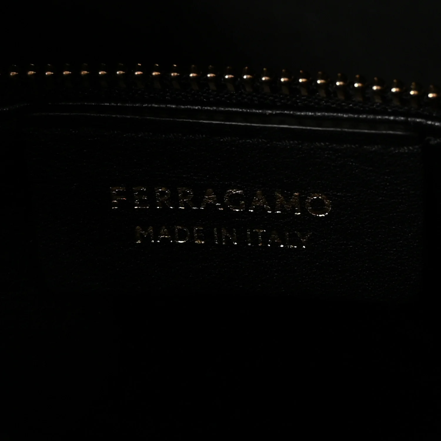 Calfskin Medium Hug Bag Black - Image 5