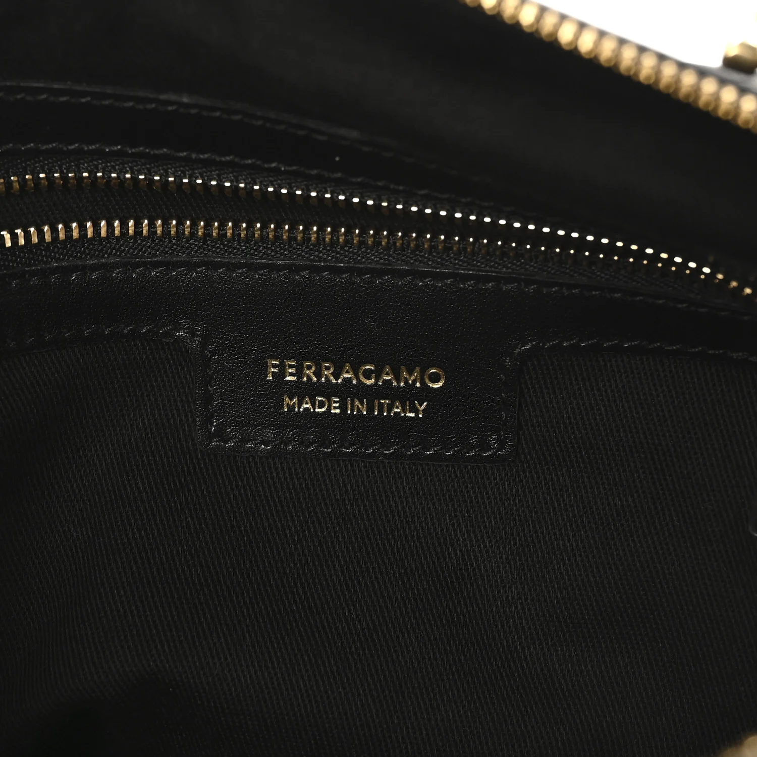 Calfskin Quilted Bowling Top Handle Shoulder Bag Black - Image 6