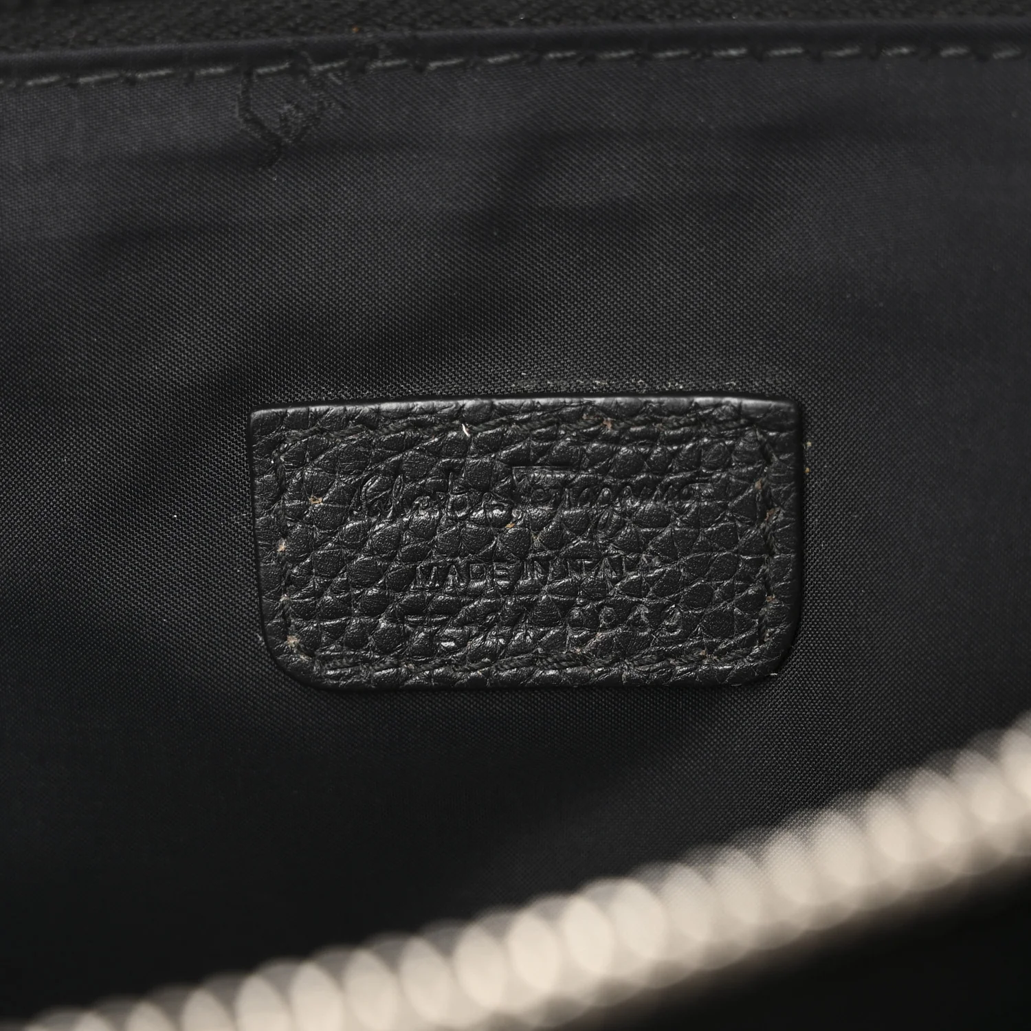 Calfskin Studded Firenze Briefcase Black - Image 8