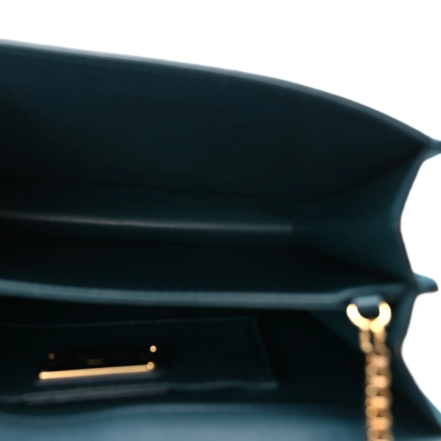 Calfskin Suede Thalia Flap Shoulder Bag Blue - Image 5