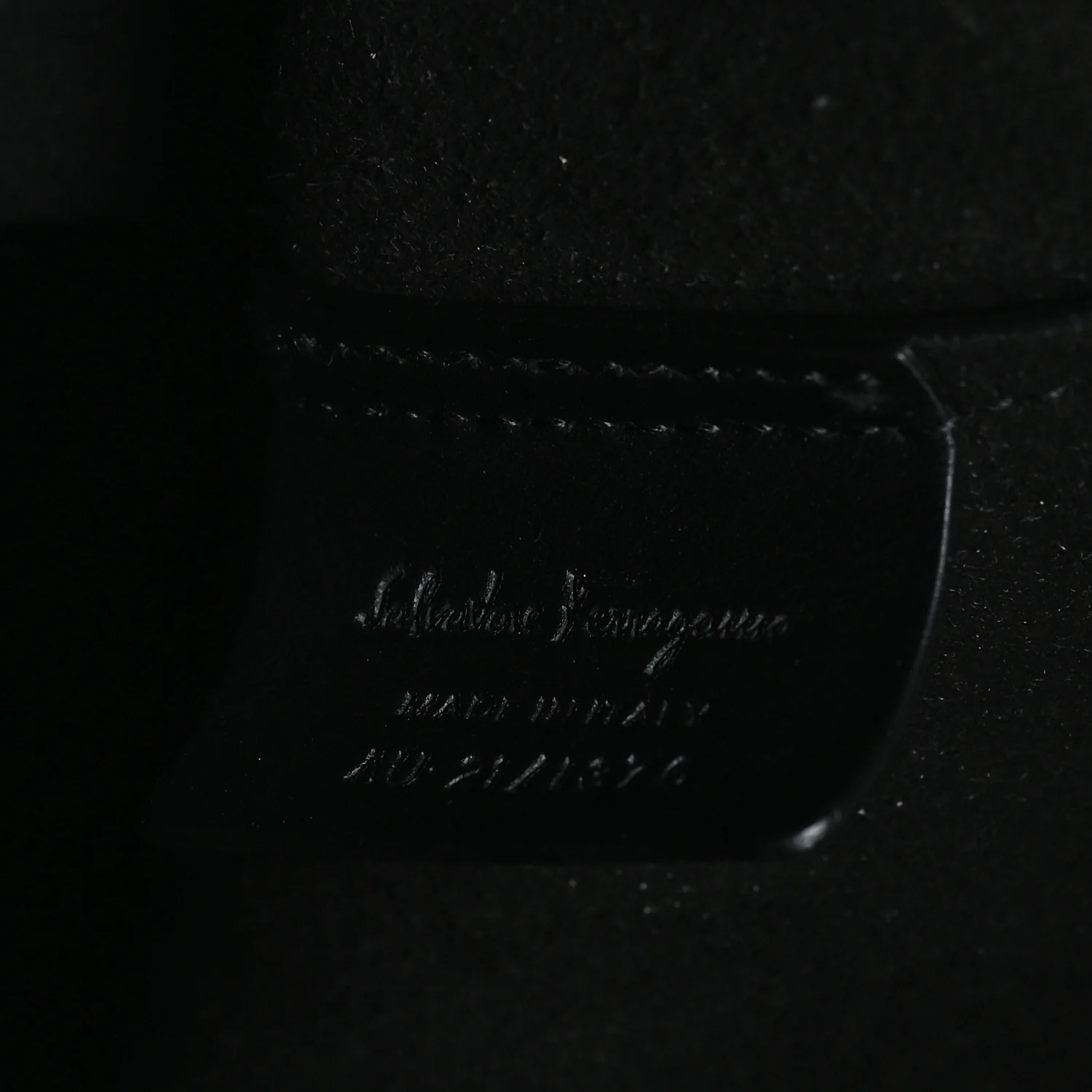 Calfskin Travel Tote Black - Image 7