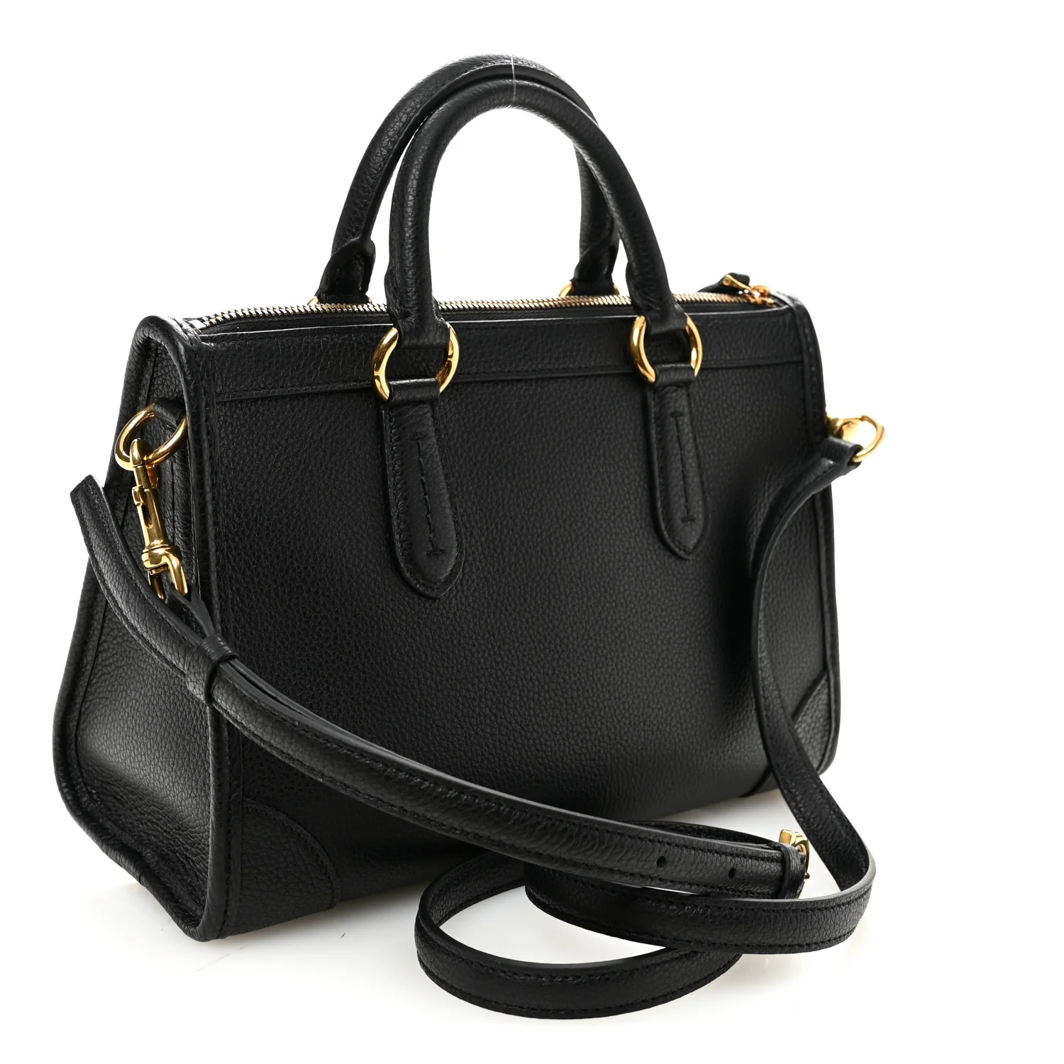 Grained Calfskin 1927 Tote Black - Image 3