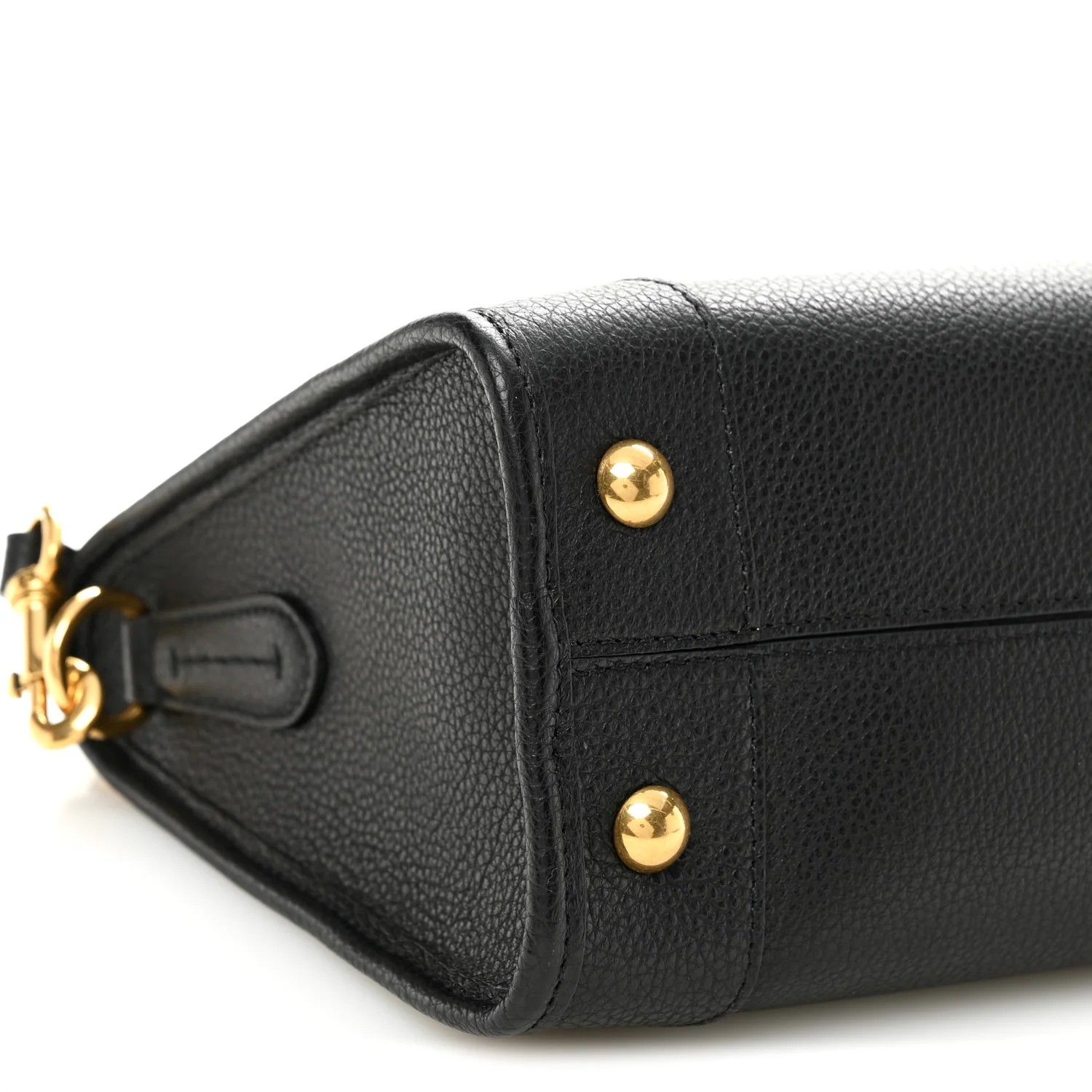 Grained Calfskin 1927 Tote Black - Image 8