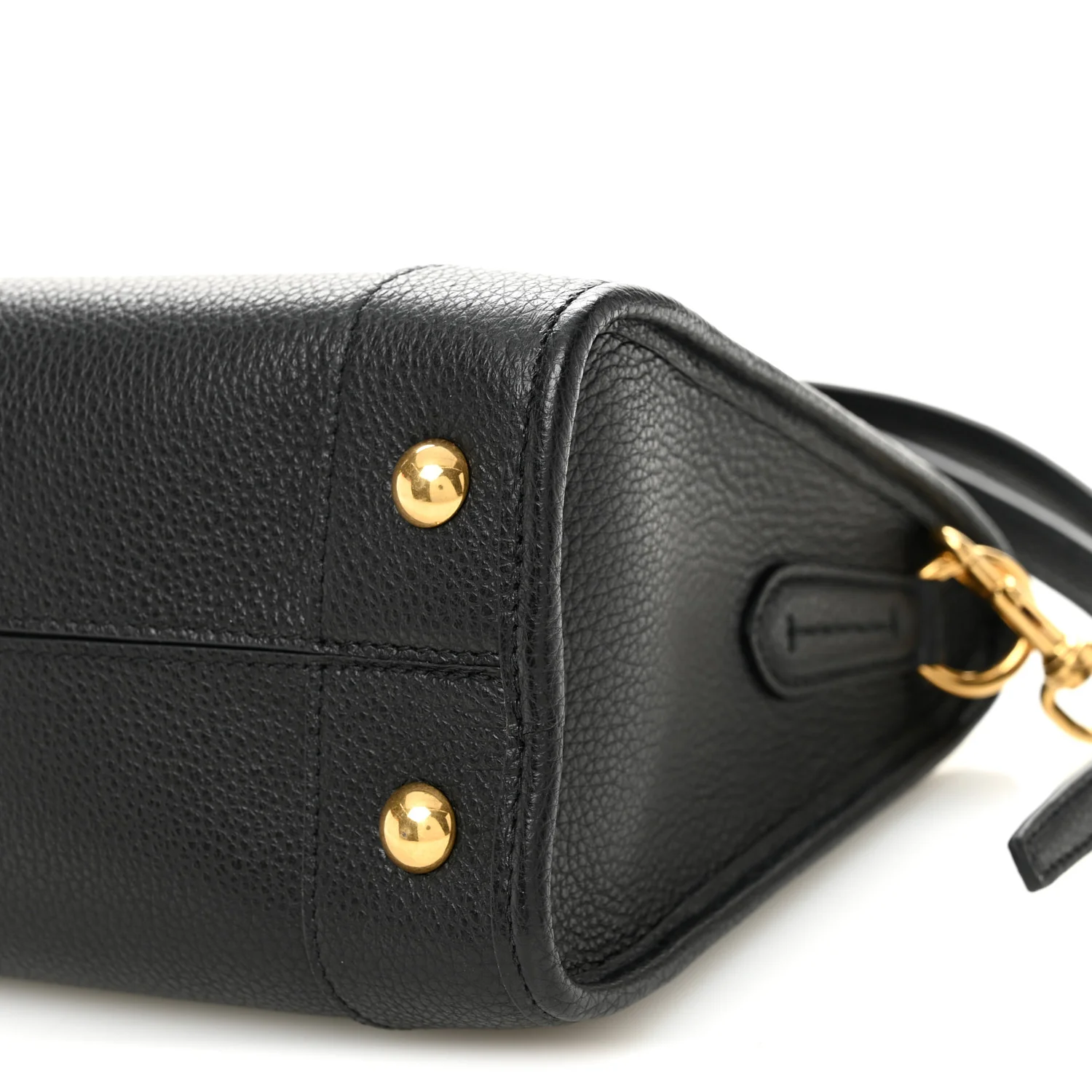 Grained Calfskin 1927 Tote Black - Image 9