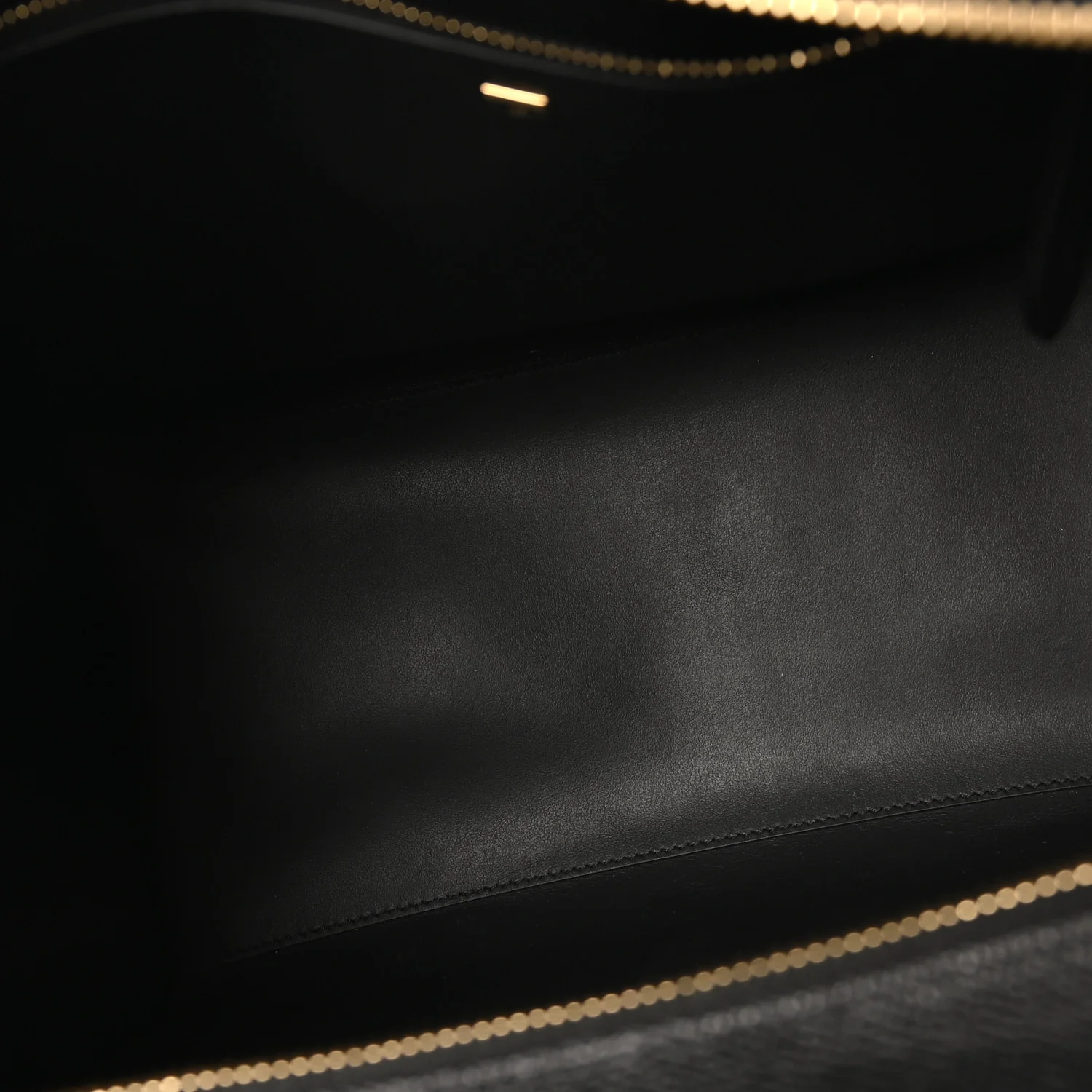 Grainy Calfskin Gemini Tote Black - Image 5