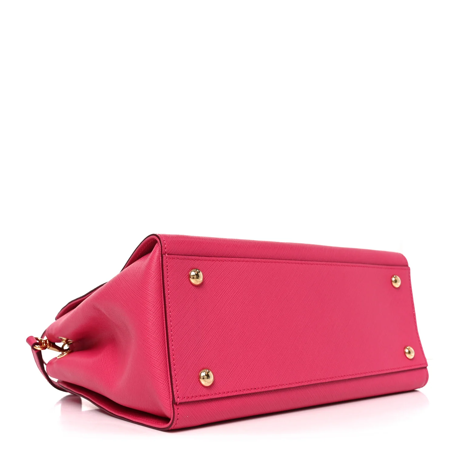Printed Calfskin Beky Tote Framboise - Image 3
