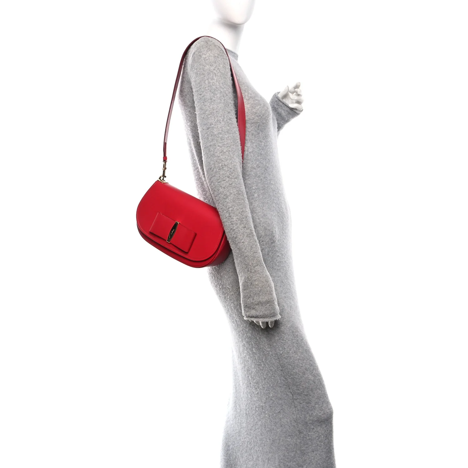 Smooth Calfskin Anna Shoulder Bag Pamplona - Image 2