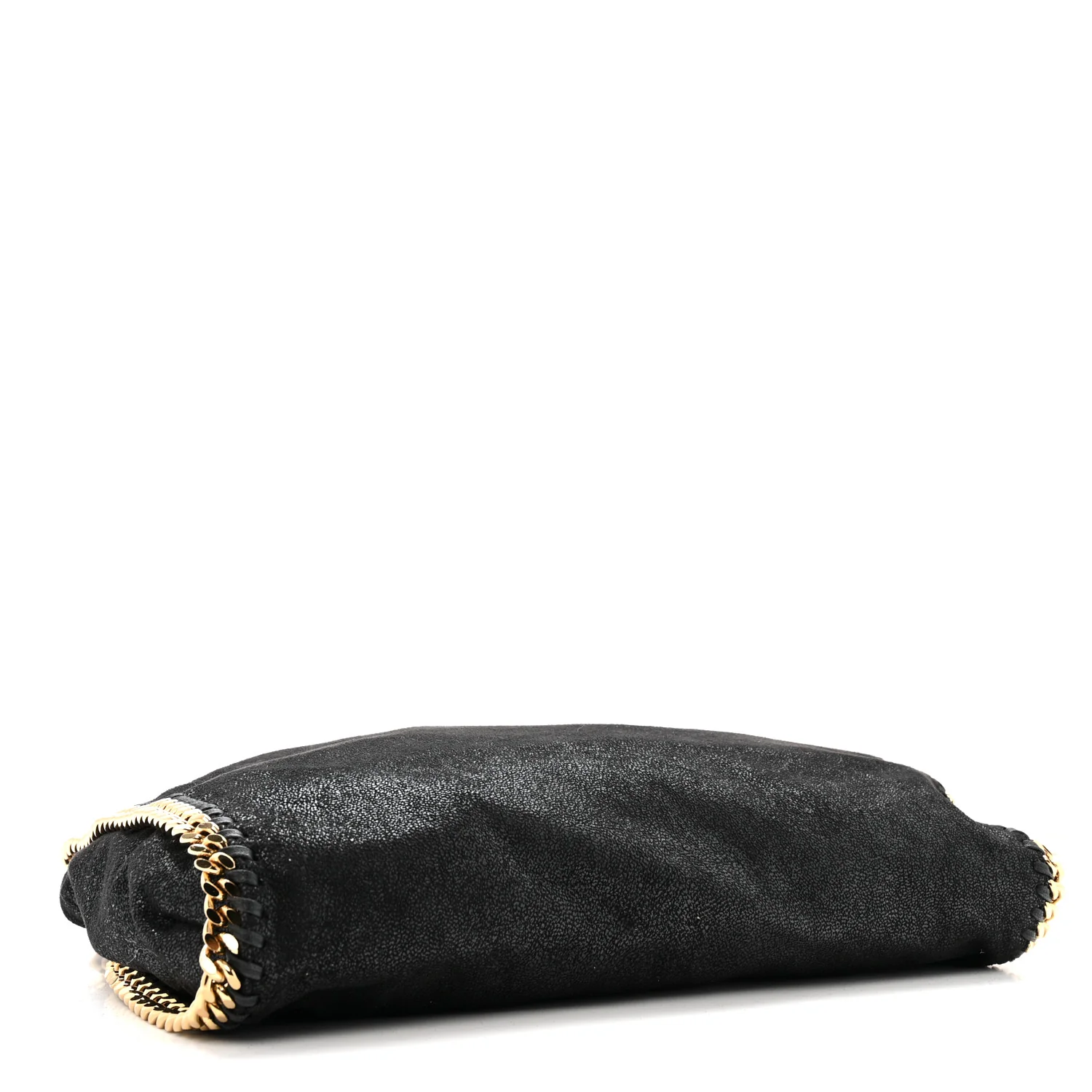Shaggy Deer Small Falabella Fold Over Tote Black - Image 4