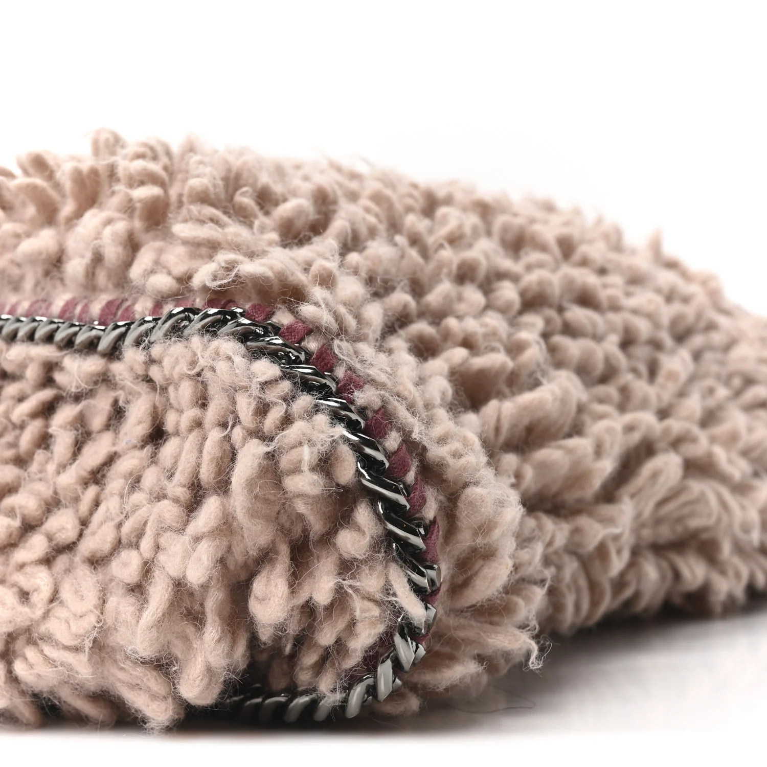 Wool Fur Small Falabella Tote Pink - Image 8