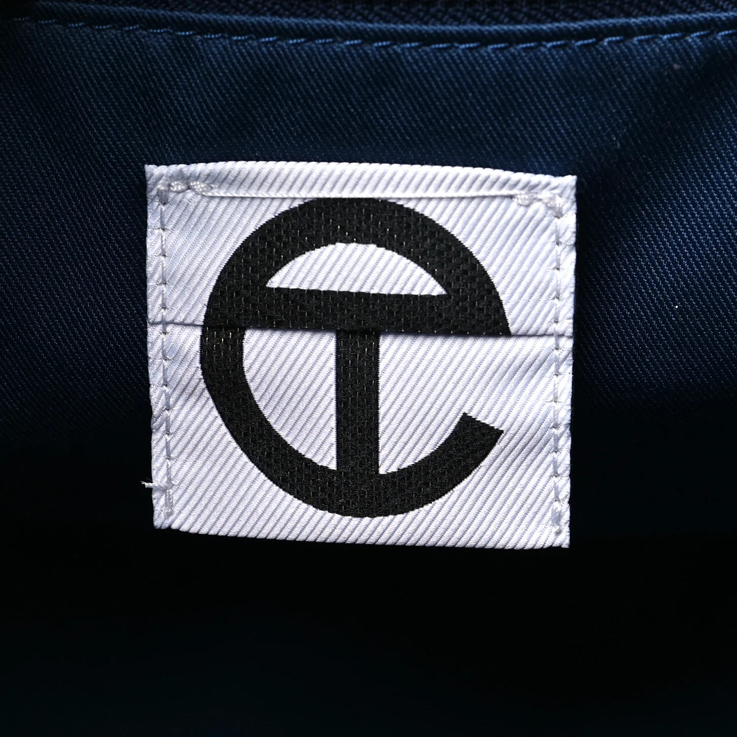 Metallic Vegan Leather Medium Shopping Bag Cobalt - Image 6