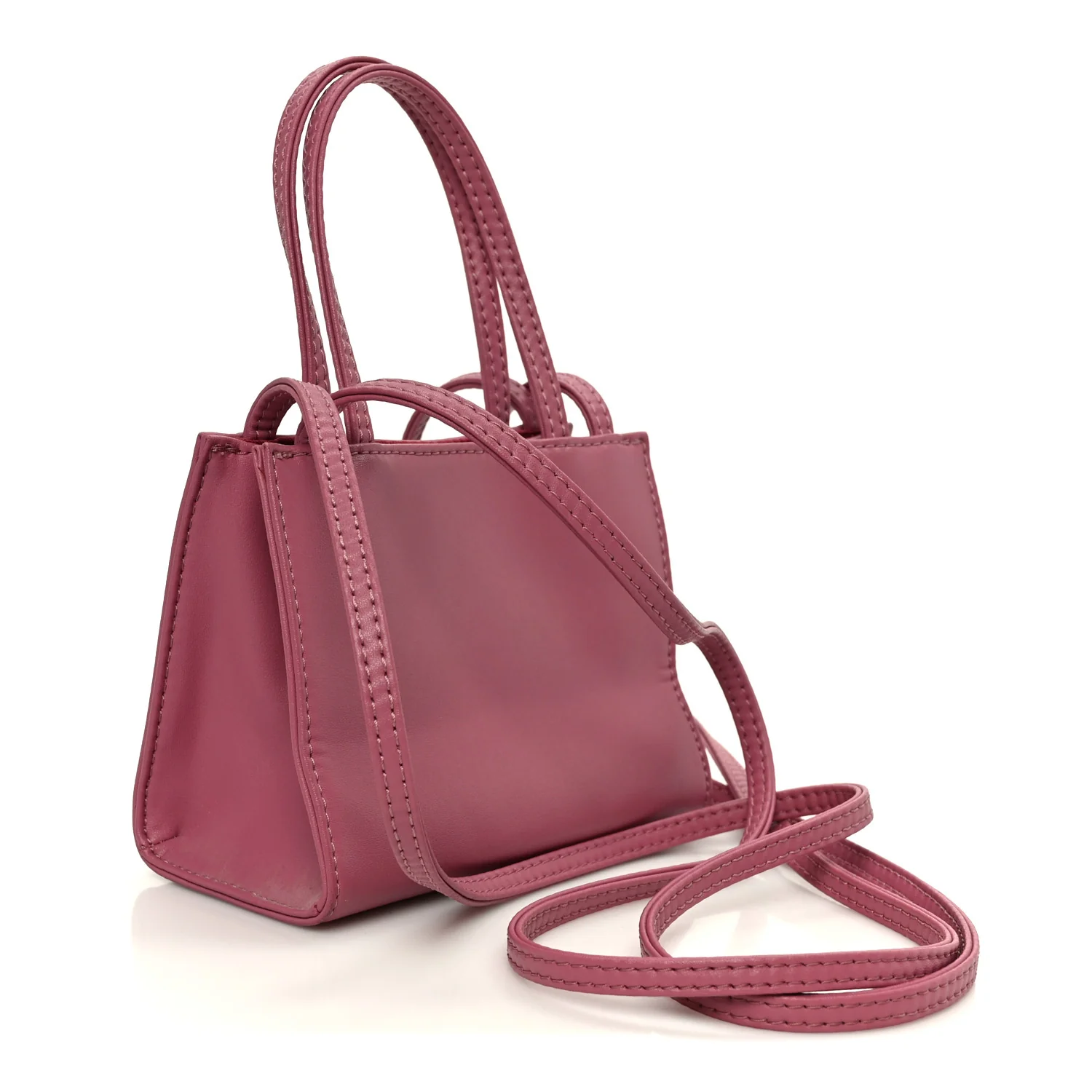 Vegan Leather Small Shopping Bag Corned Beef - Image 3
