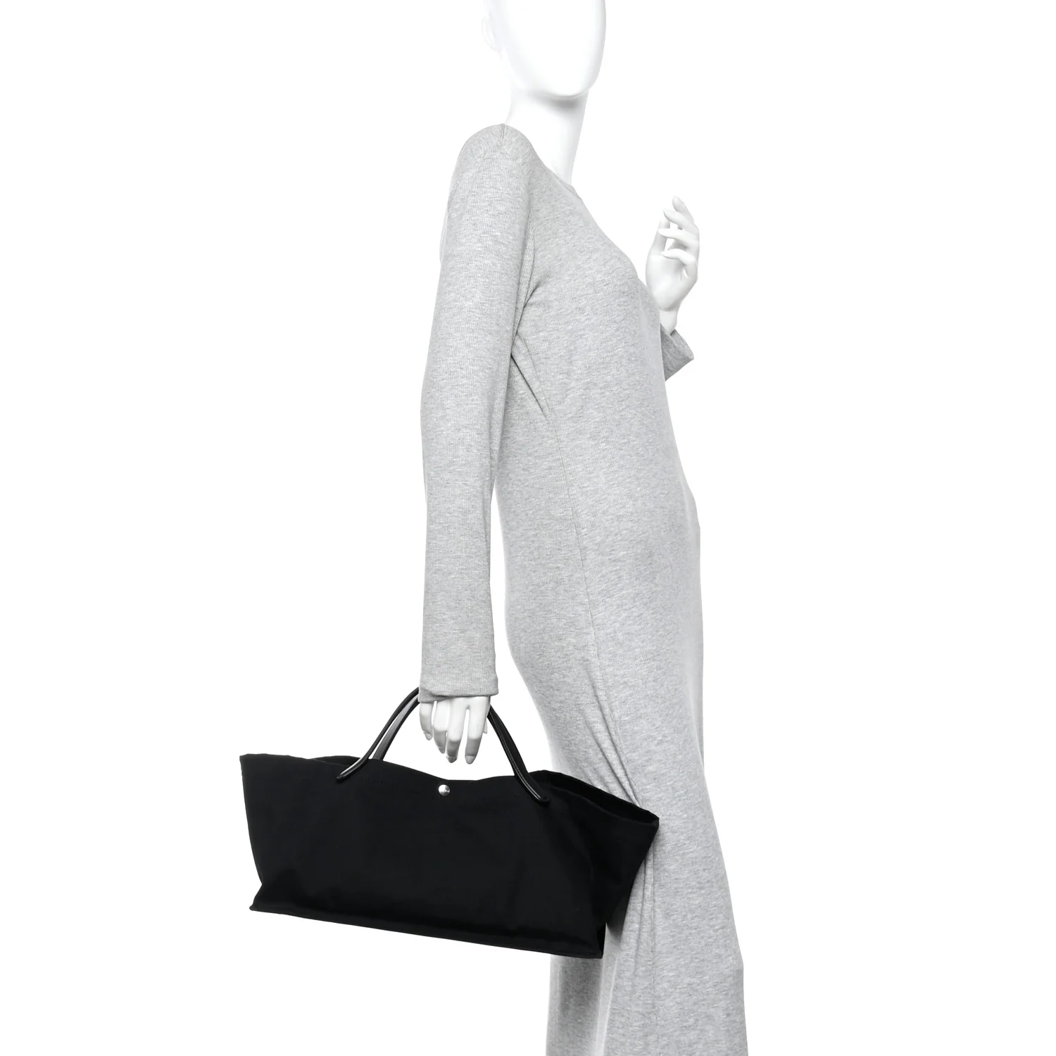 Cotton Twill East West Idaho Tote Black - Image 3