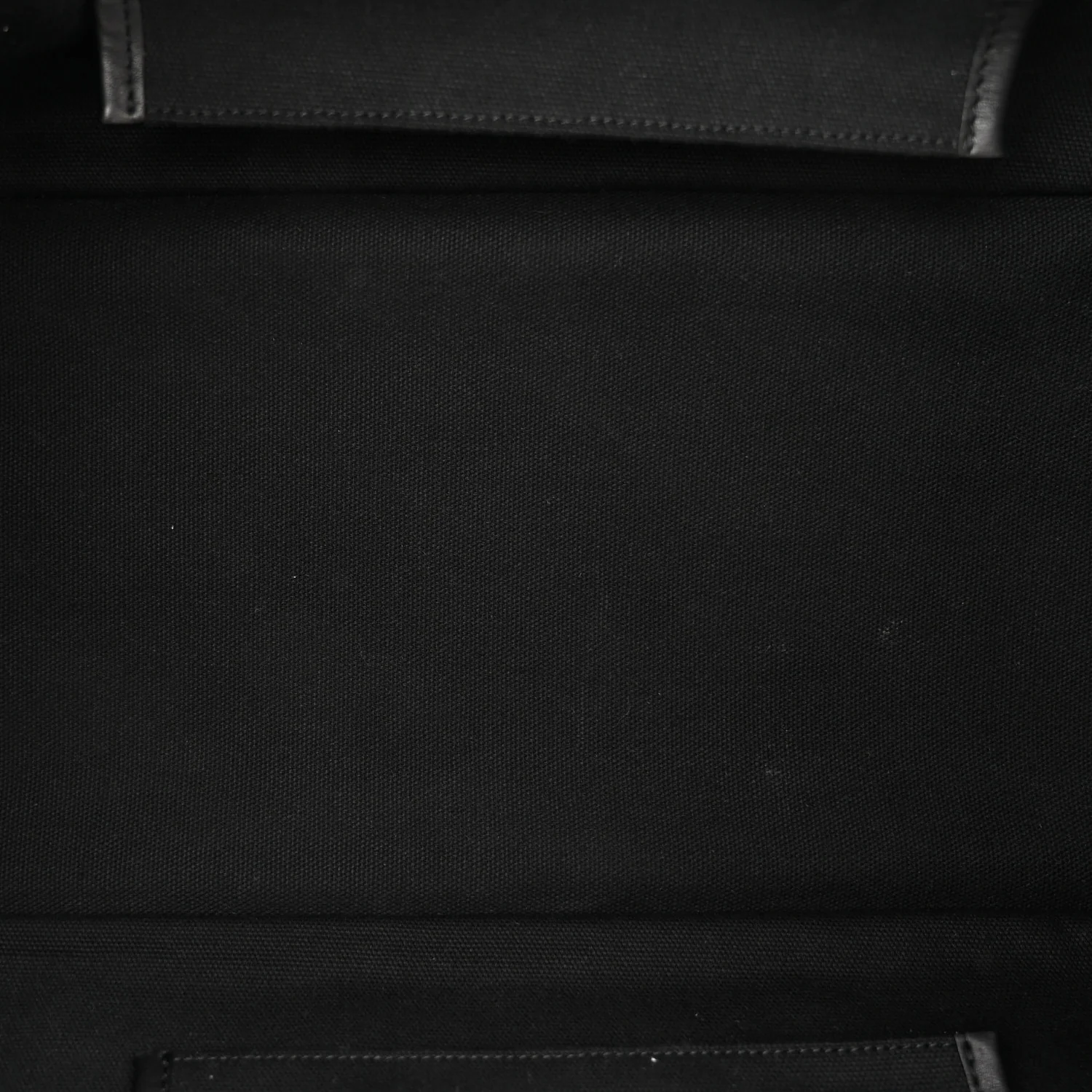 Cotton Twill East West Idaho Tote Black - Image 5