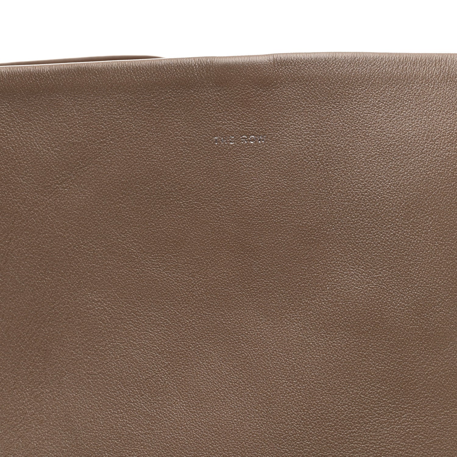 Grained Calfskin Large N/S Park Tote Dark Taupe - Image 8
