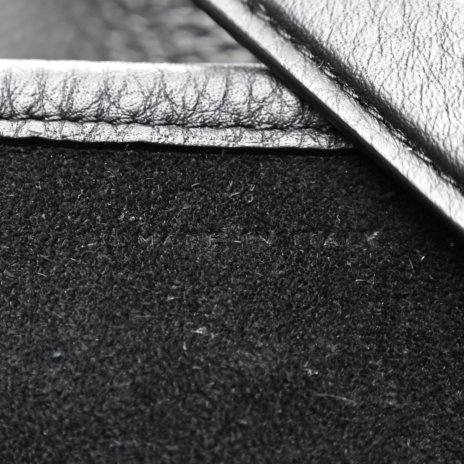 Grained Calfskin Medium N/S Park Tote Black - Image 7