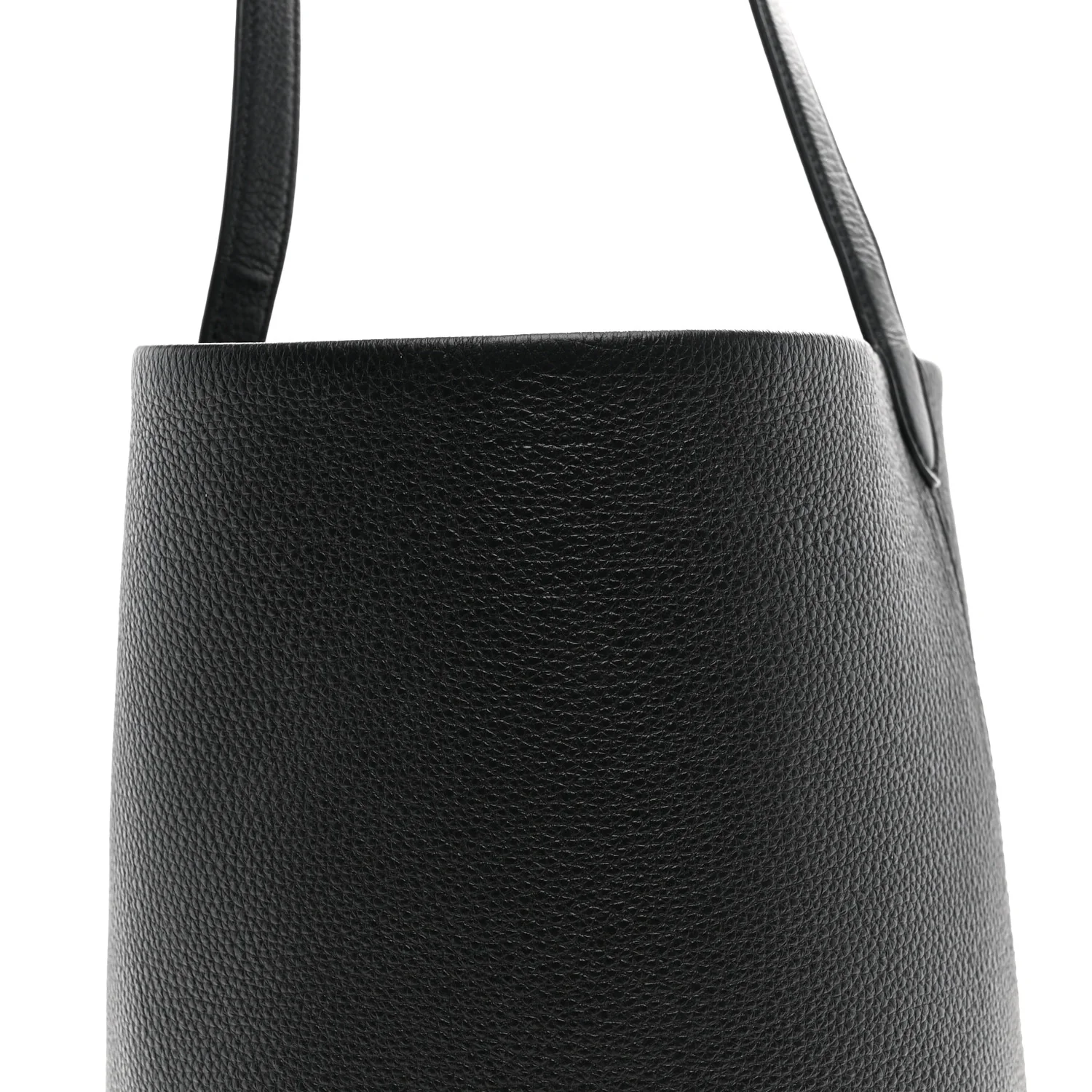 Grained Calfskin Medium N/S Park Tote Black - Image 8