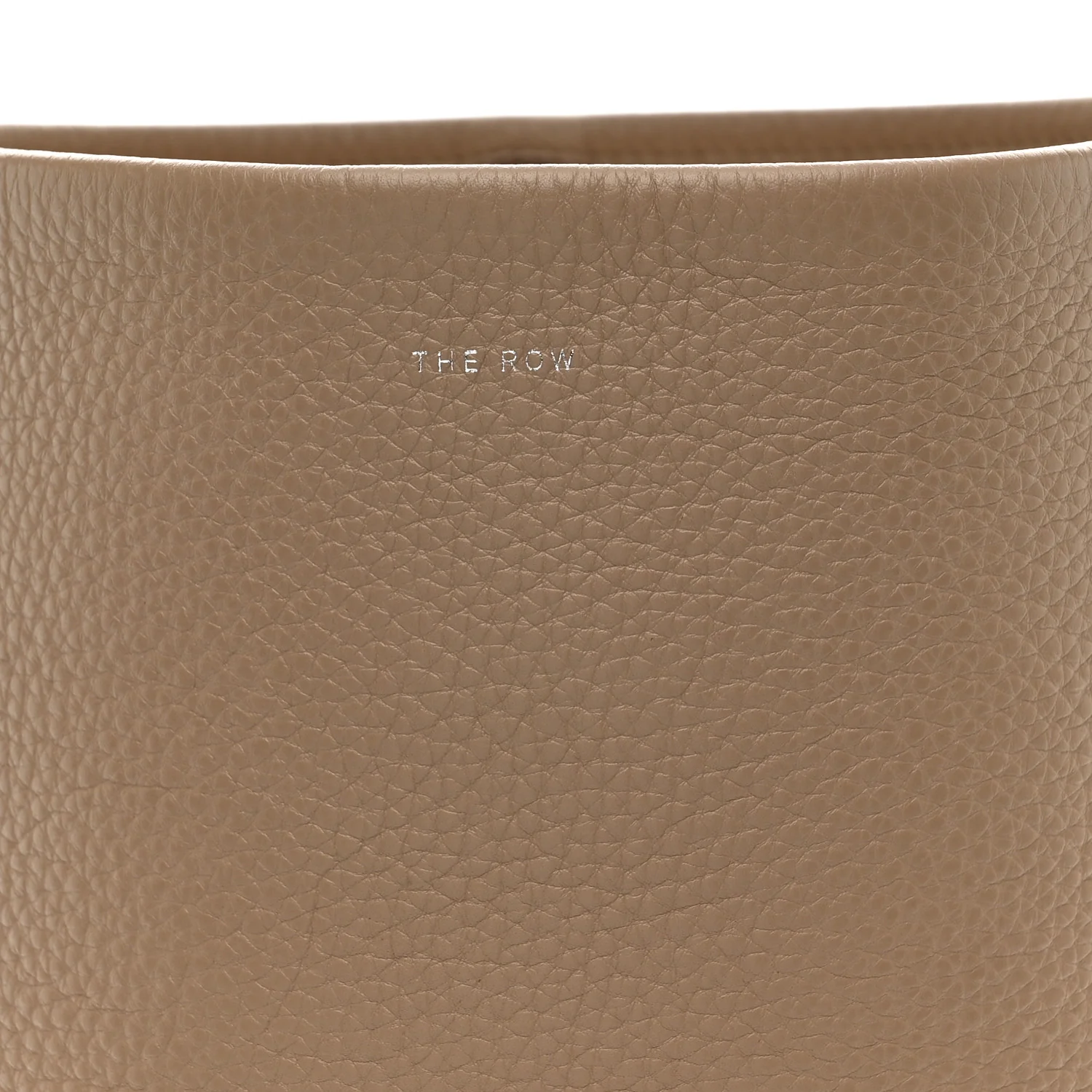 Grained Calfskin Medium N/S Park Tote Dark Taupe - Image 7