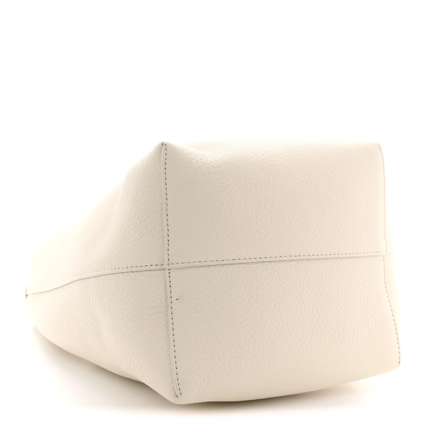 Grained Calfskin Medium N/S Park Tote Ivory - Image 4