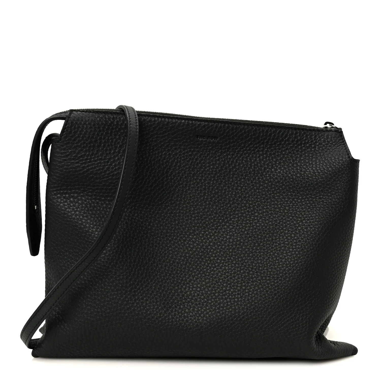 Grained Calfskin Nu Twin Bag Dark Pine