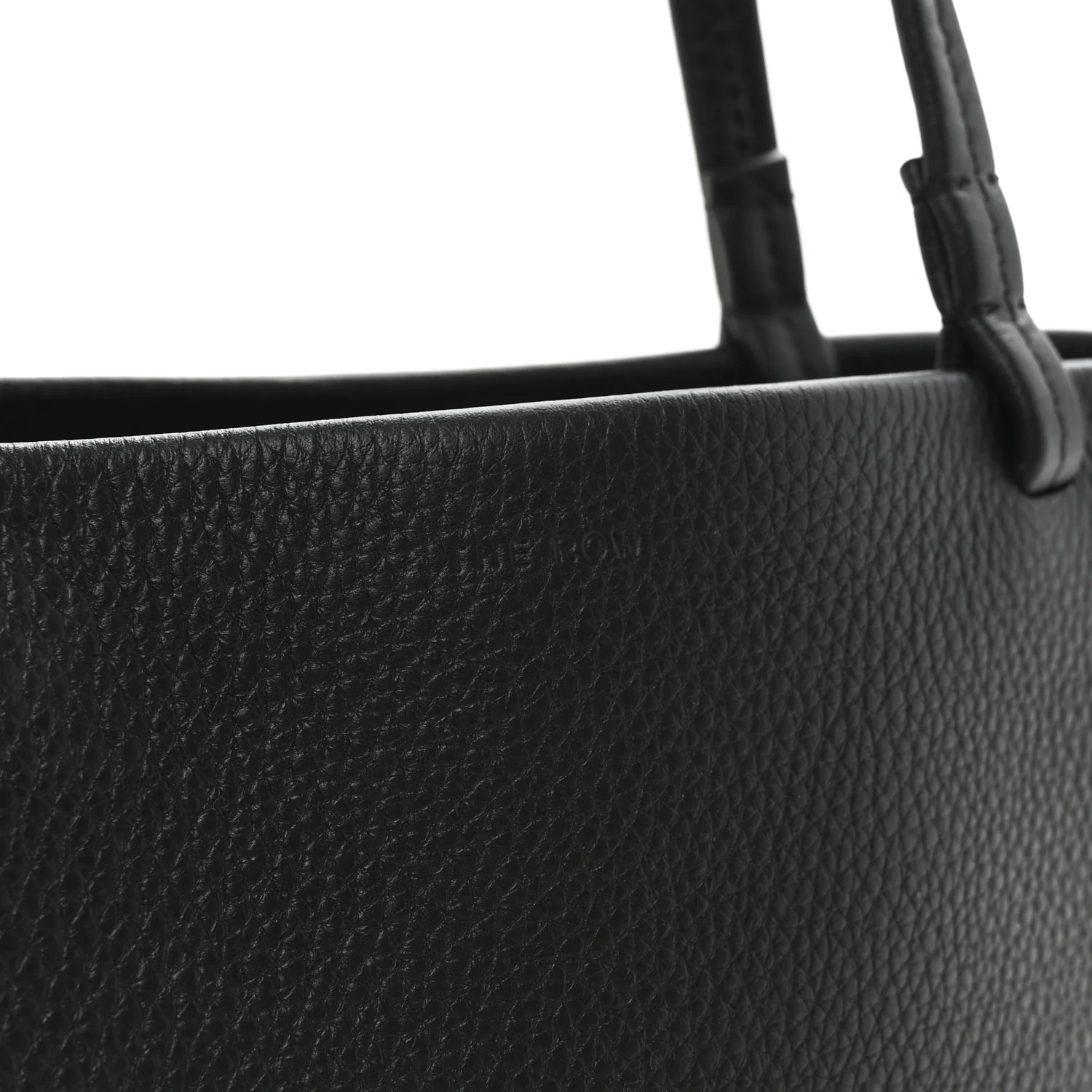 Grained Calfskin Small Park Tote Black - Image 7