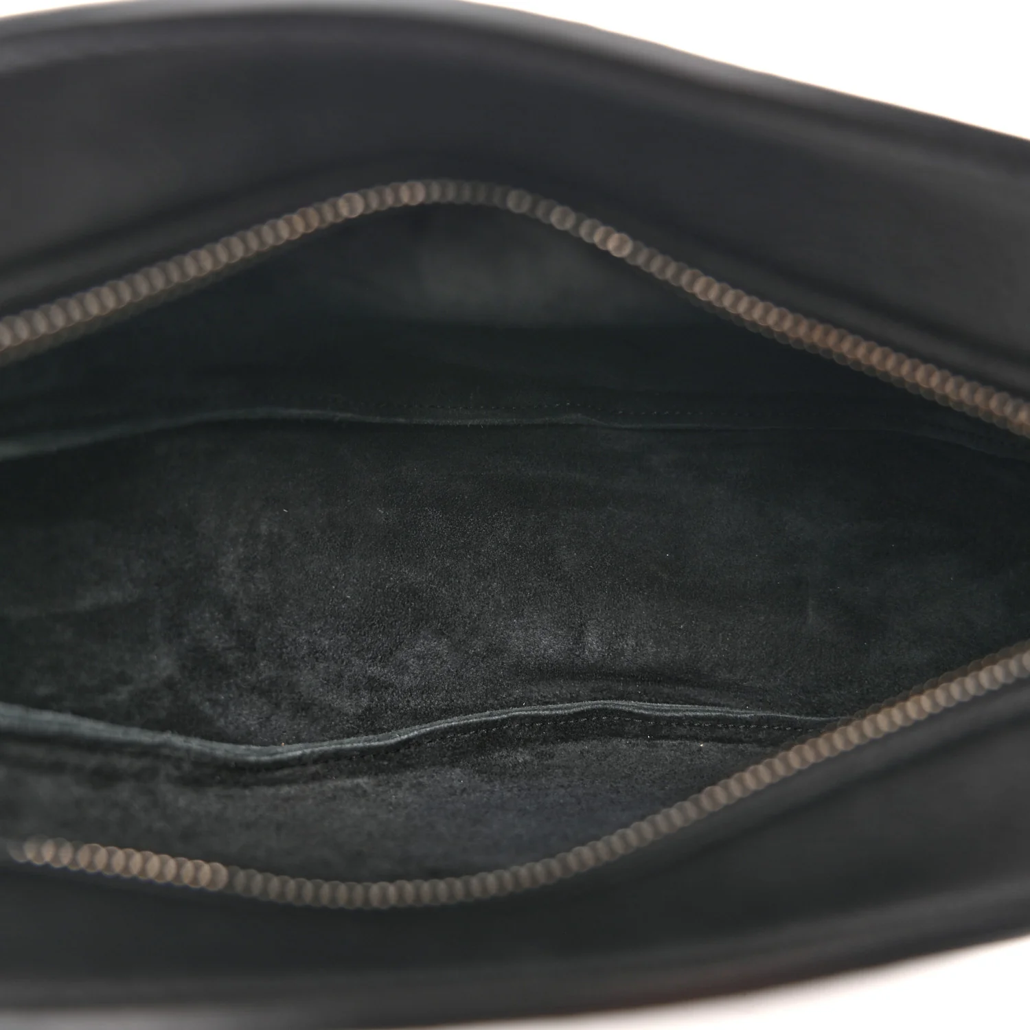 Grained Calfskin Small Slouchy Banana Bag Black - Image 5