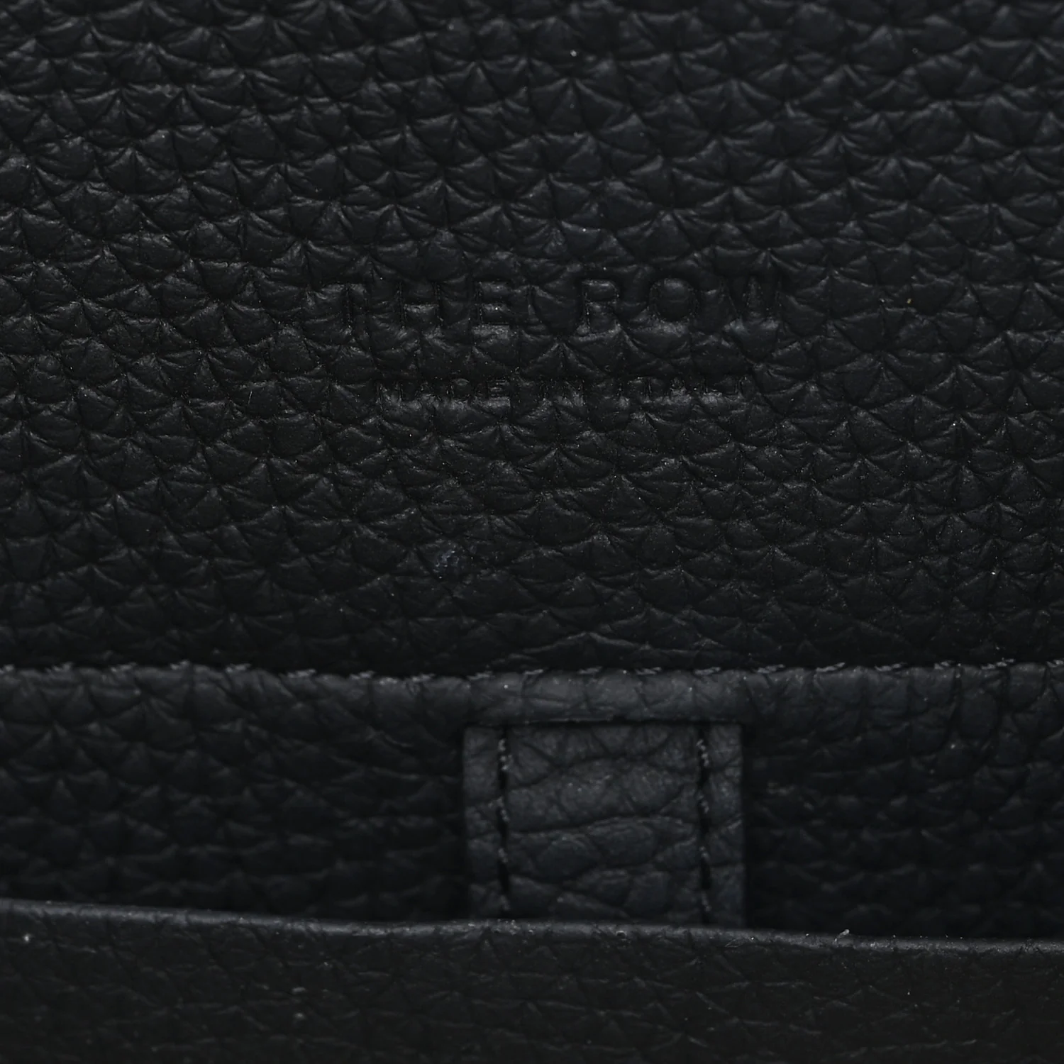 Grained Calfskin Soft Margaux 10 Bag Black - Image 6