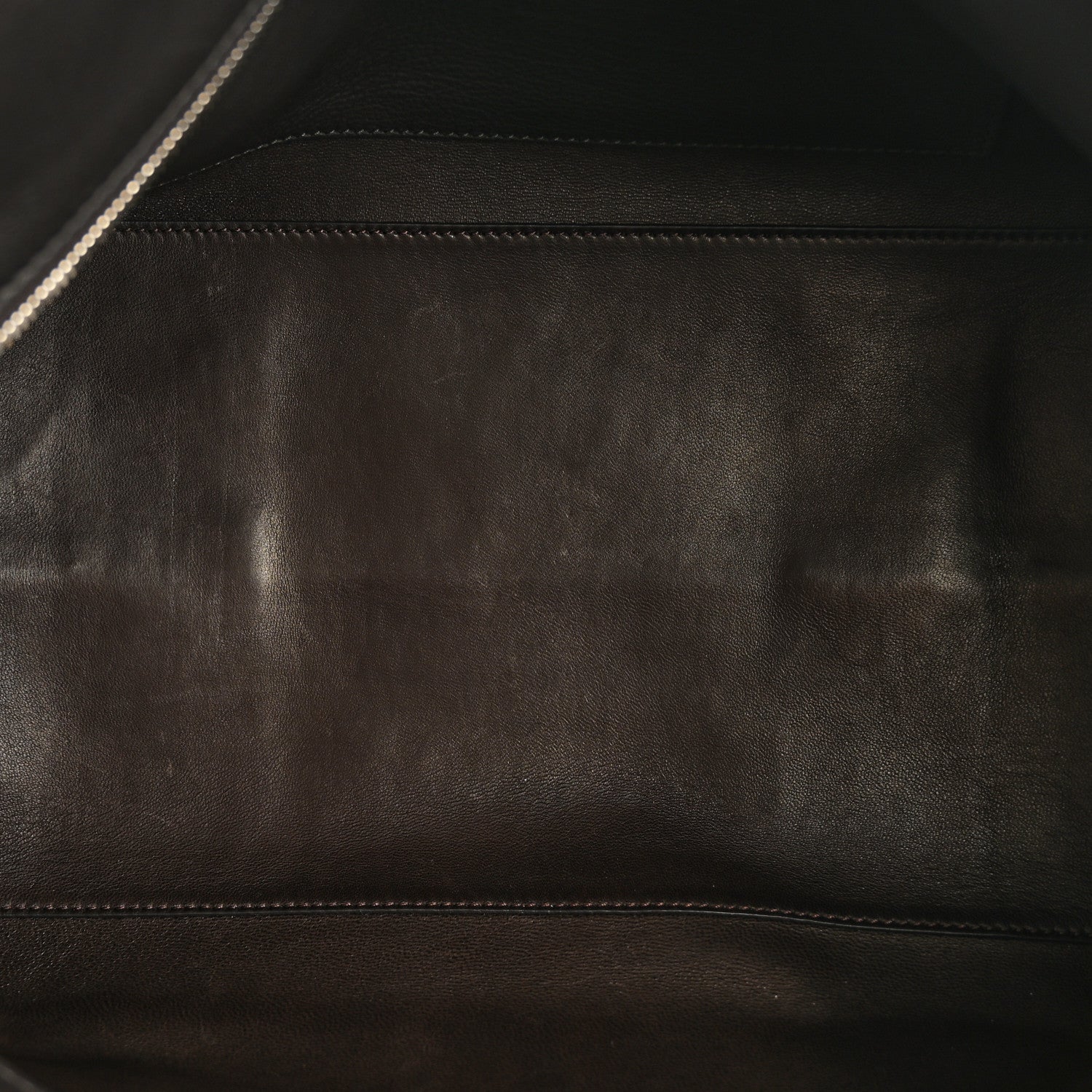 Grained Calfskin Terrasse Bag Dark Brown - Image 5