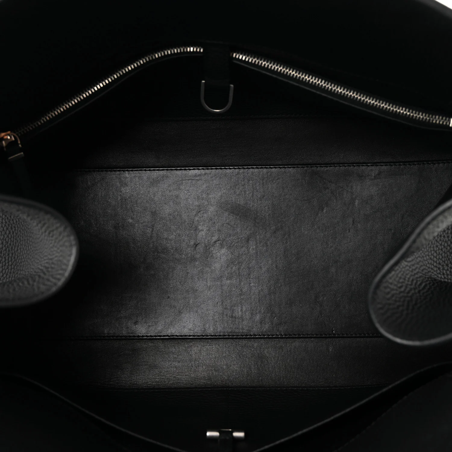 Matte Grained Calfskin EW Margaux Black - Image 5