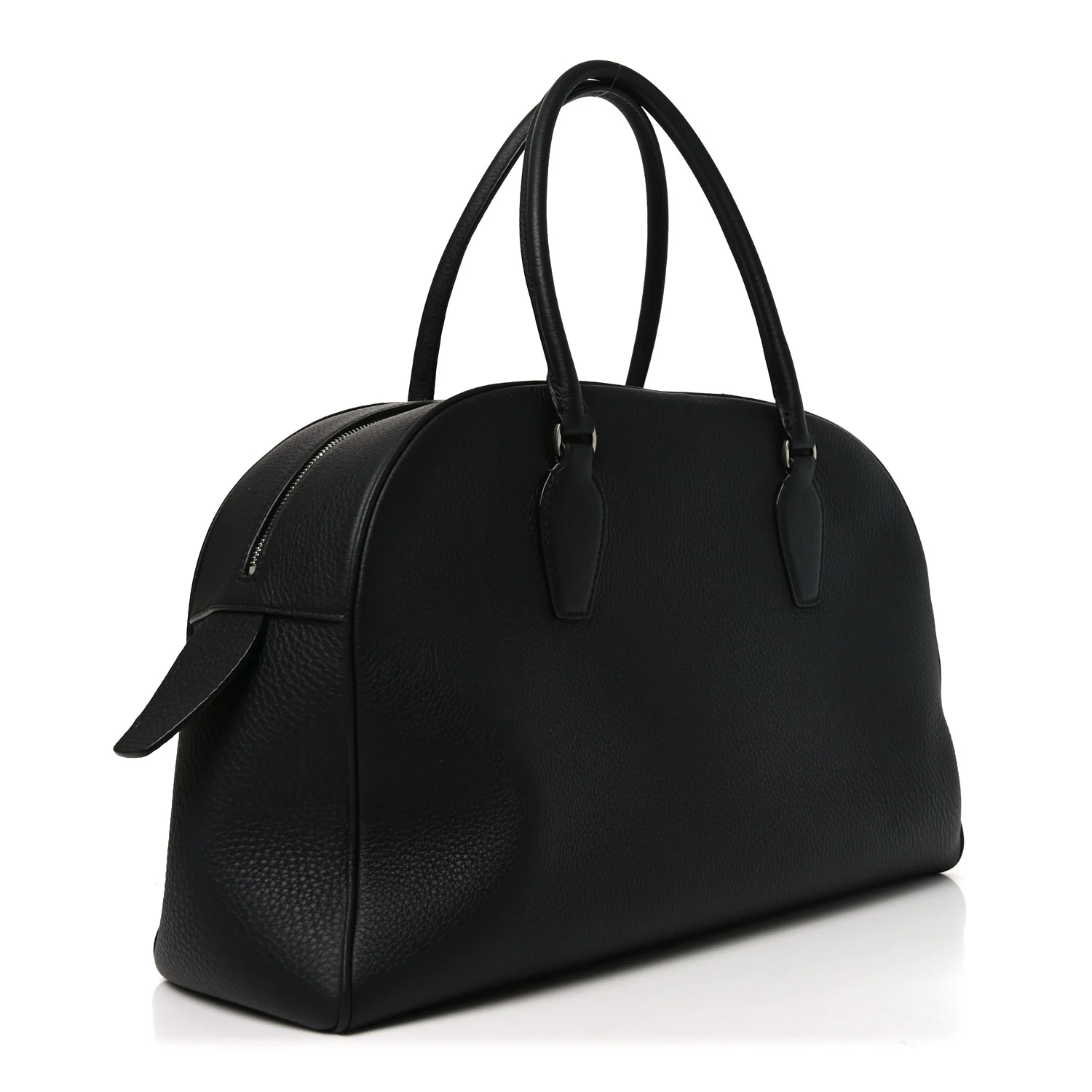 Matte Grained Calfskin India 15.75 Black - Image 3