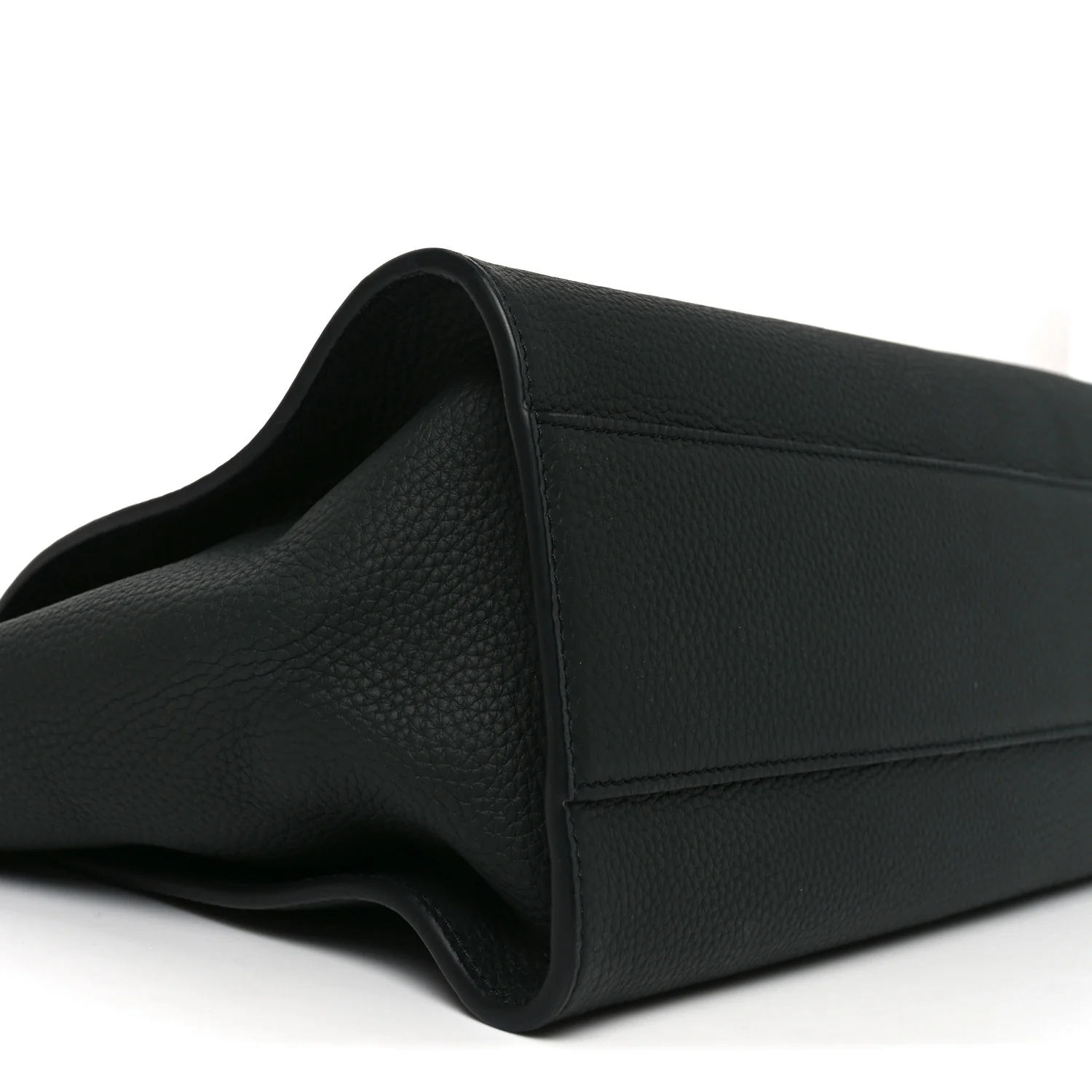 Matte Grained Calfskin Marlo 14 Dark Pine - Image 8