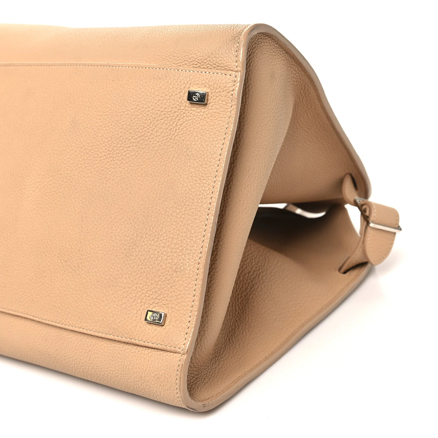 Matte Grained Calfskin Soft Margaux 17 Light Camel - Image 9