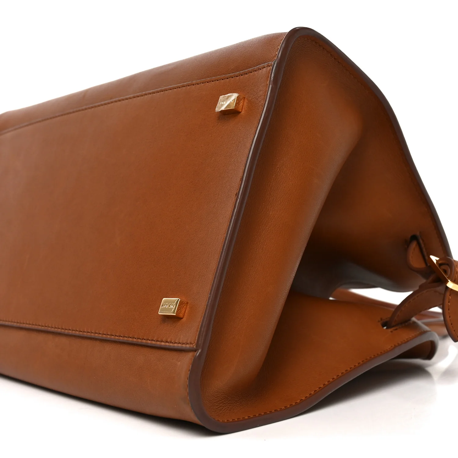 Polished Saddle Calfskin Soft Margaux 12 Cuir - Image 9