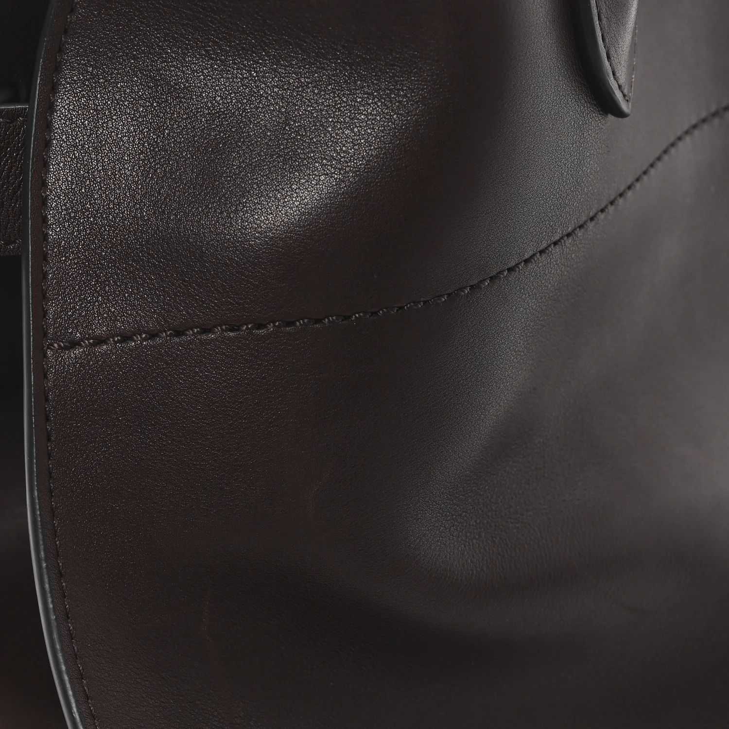 Polished Saddle Calfskin Soft Margaux 15 Chestnut - Image 10