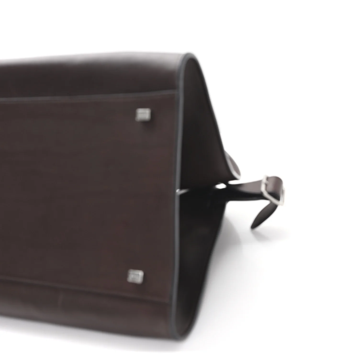 Polished Saddle Calfskin Soft Margaux 15 Chestnut - Image 9