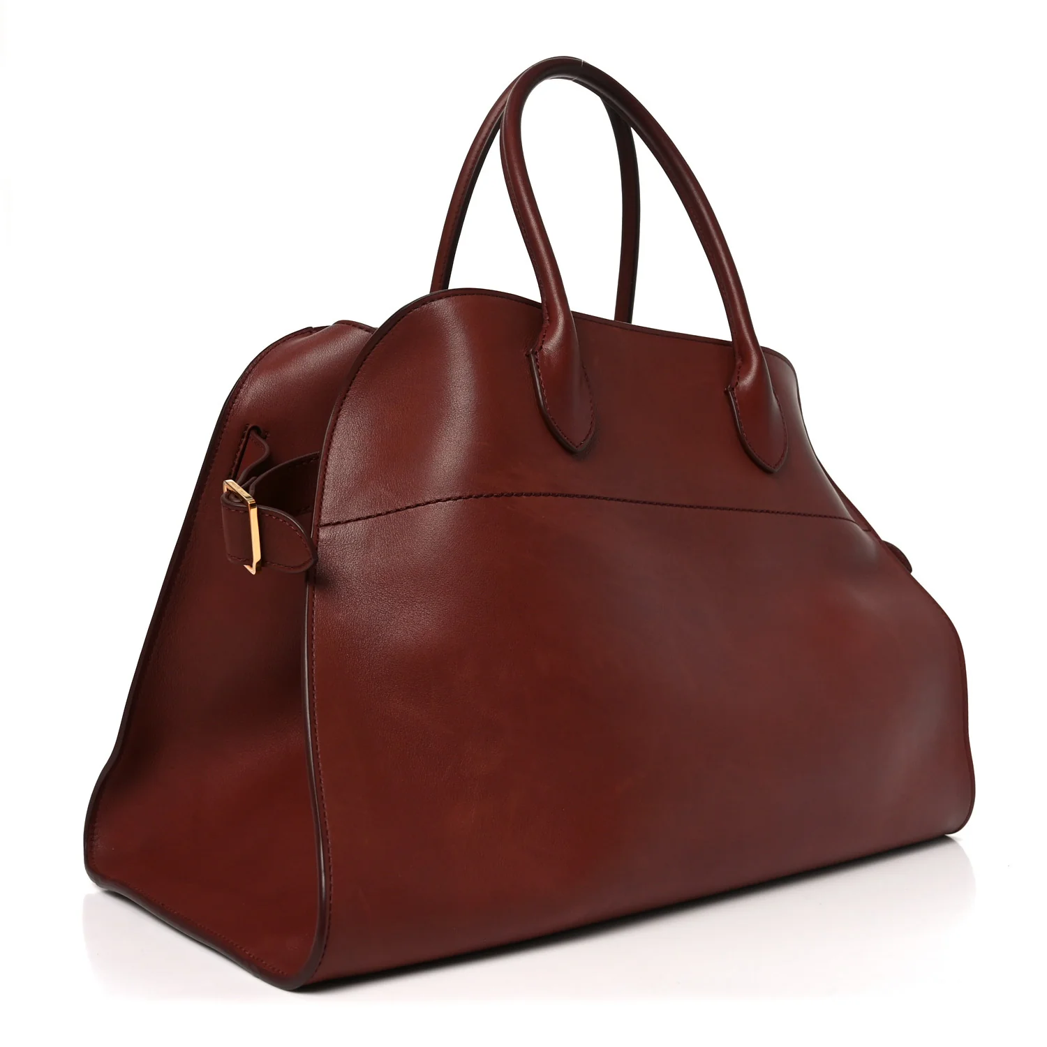 Polished Saddle Calfskin Soft Margaux 15 Cognac - Image 3