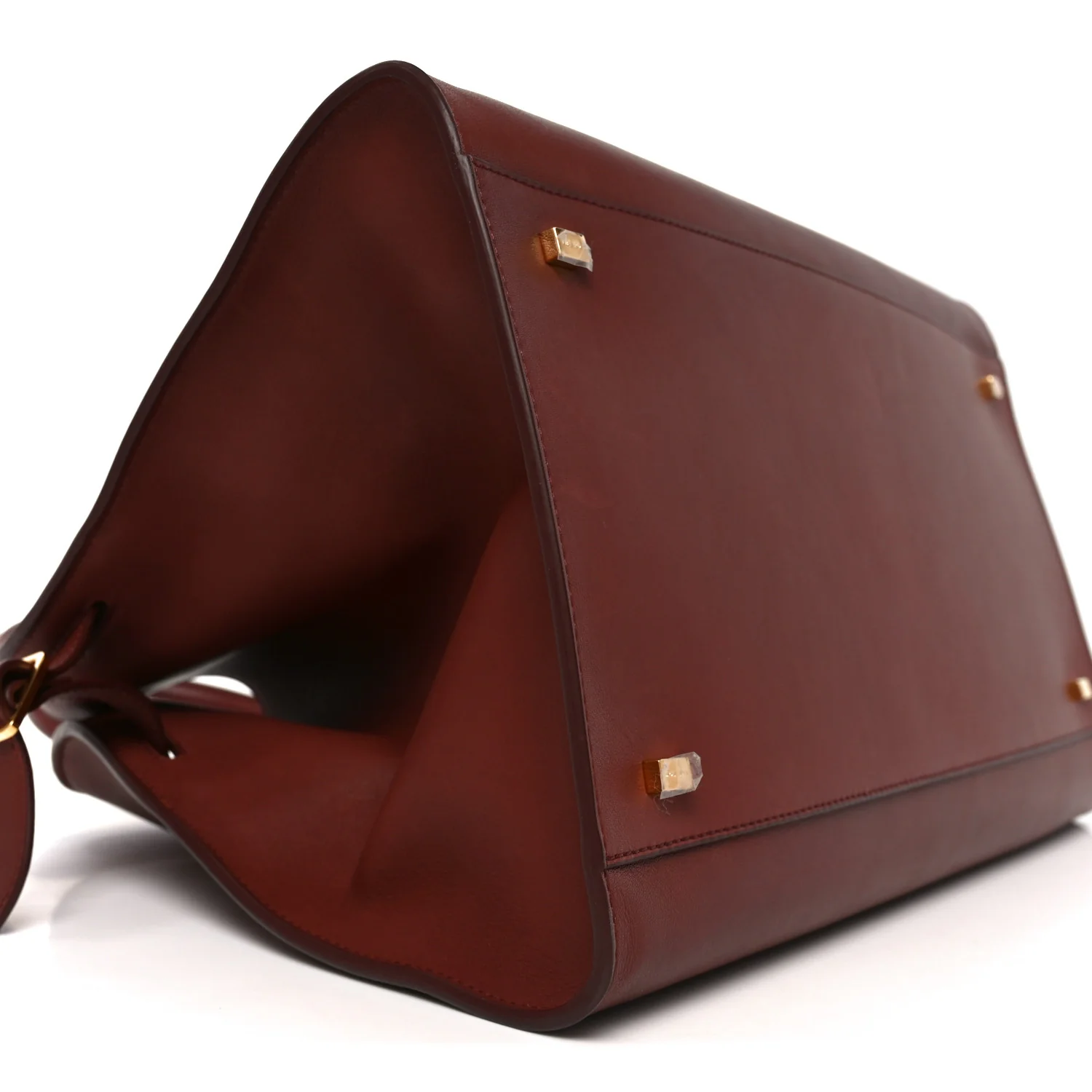 Polished Saddle Calfskin Soft Margaux 15 Cognac - Image 8