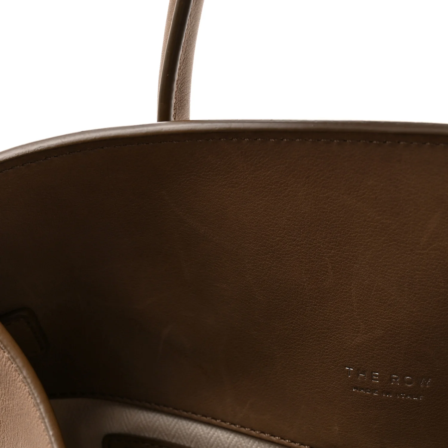 Polished Saddle Calfskin Soft Margaux 15 Mouse Grey - Image 10