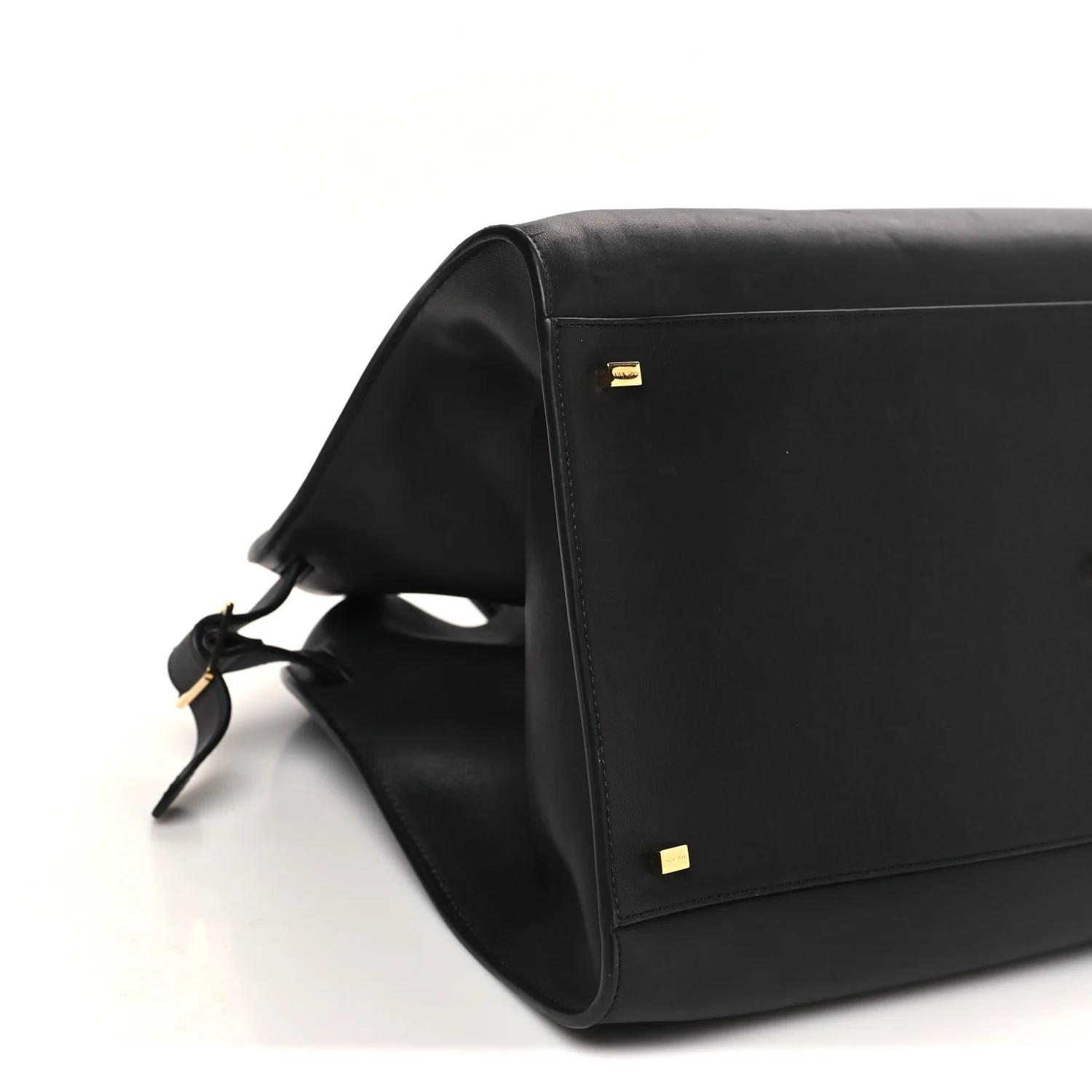 Polished Saddle Calfskin Soft Margaux 17 Black - Image 8